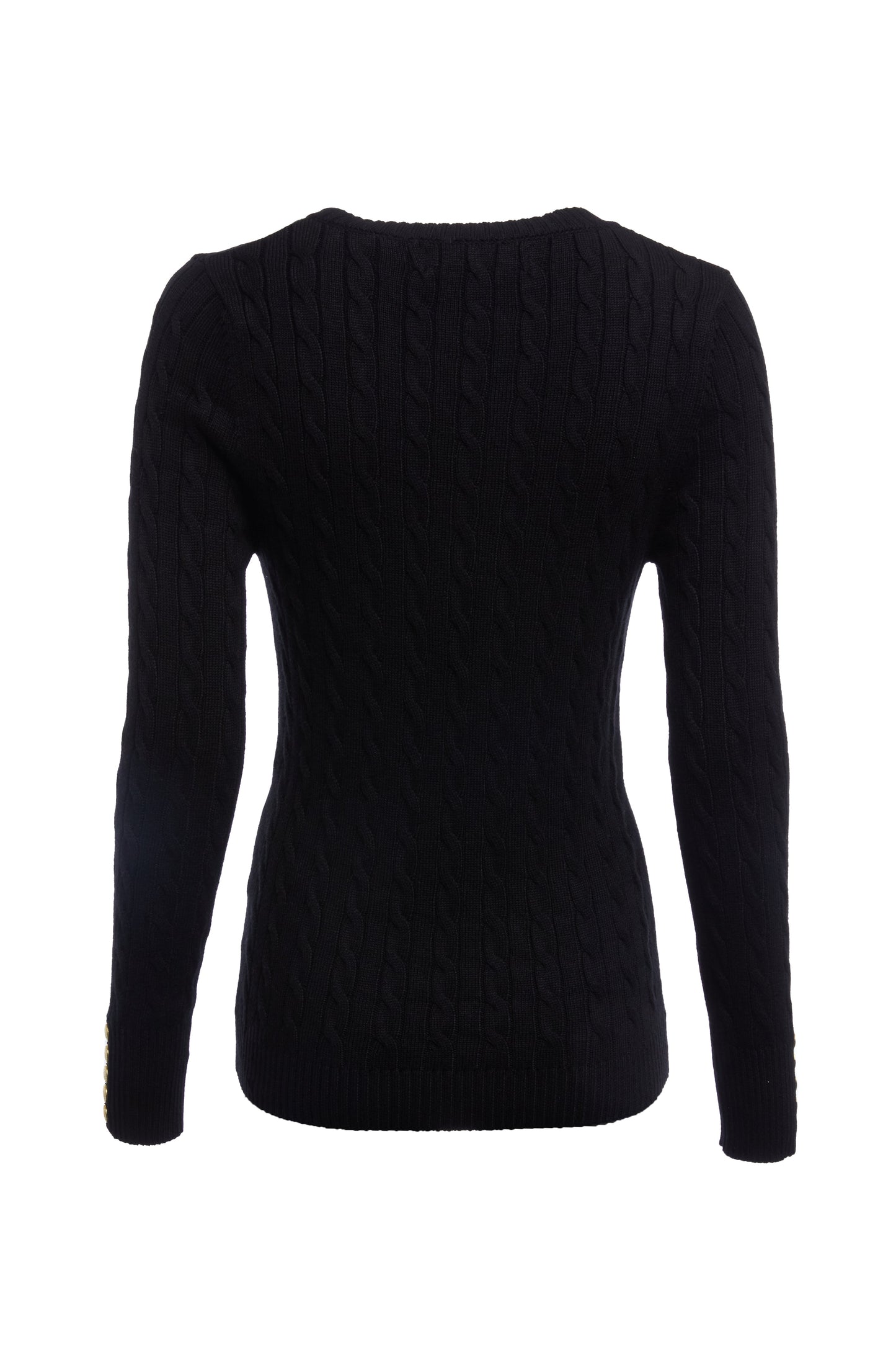 Seattle V-Neck Knit (Black)