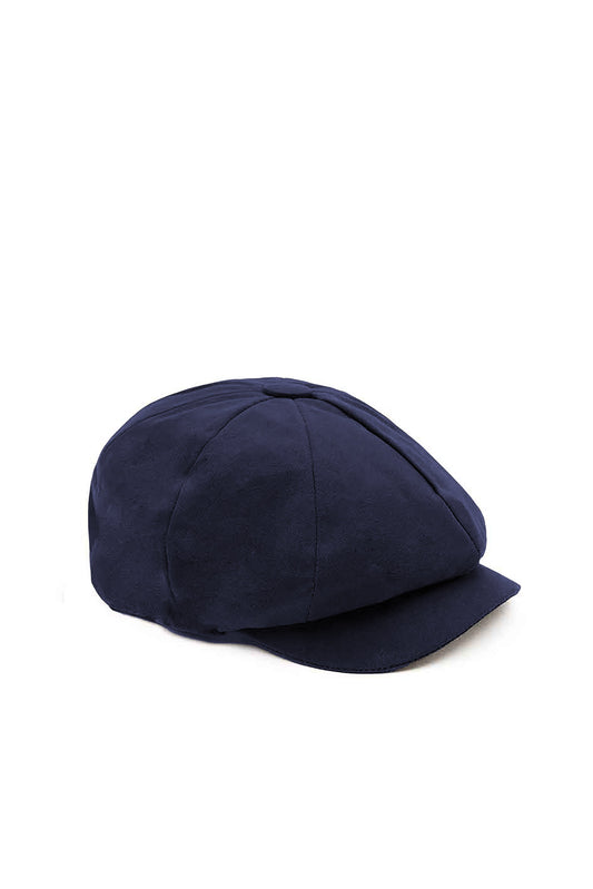 Baker Boy Cap (Navy Wax)