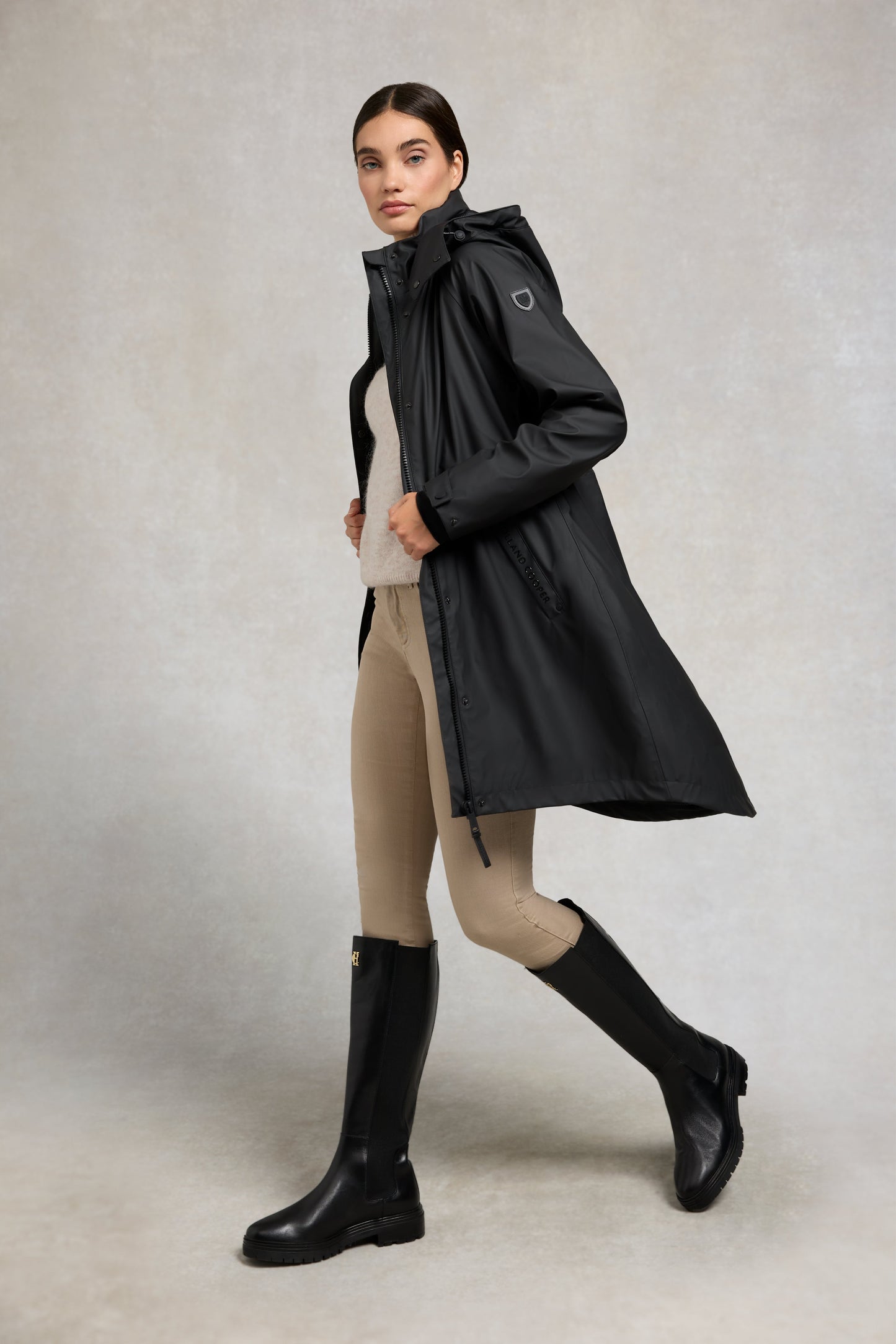 Chartwell Rain Parka (Black)