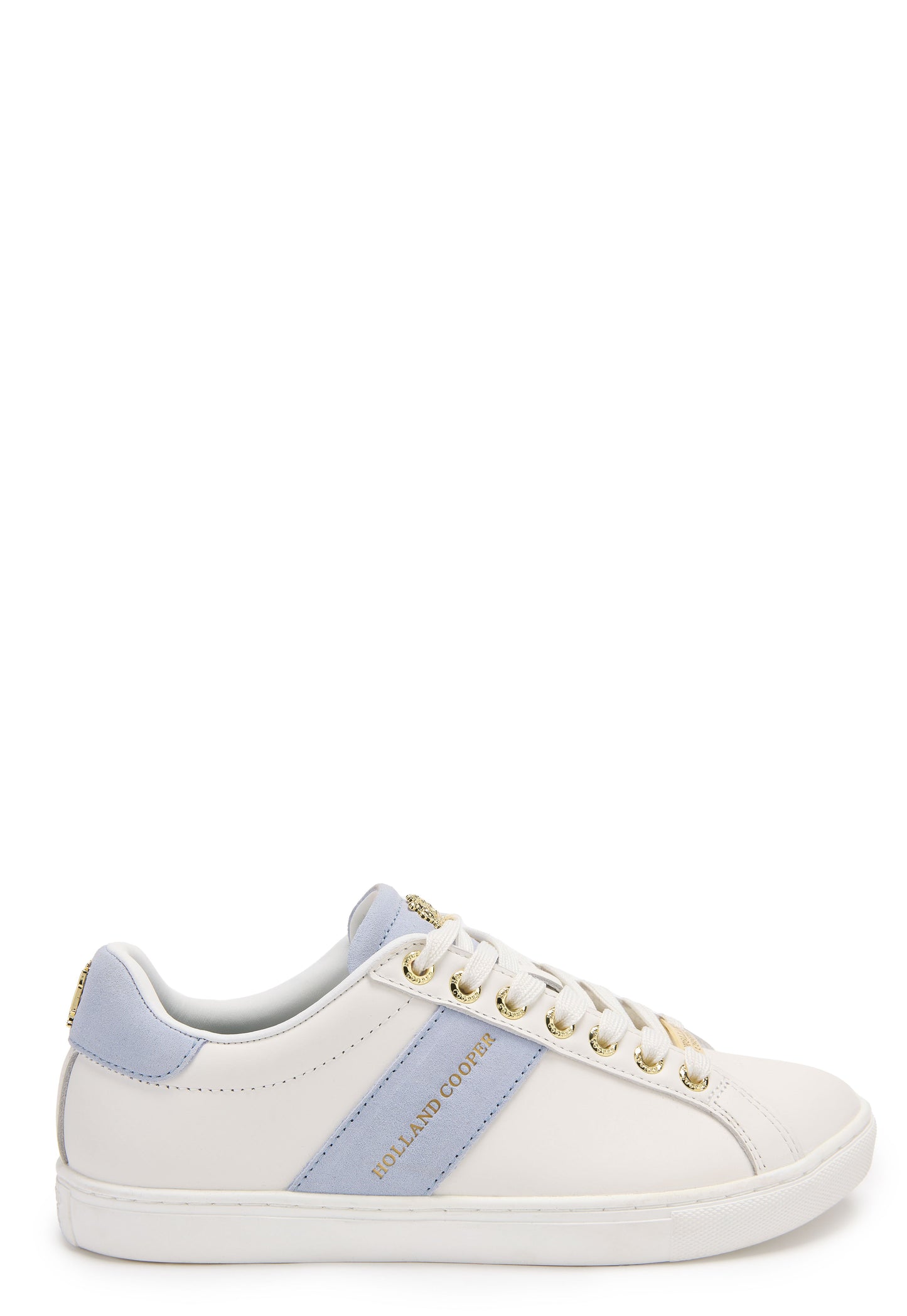 Knightsbridge Court Trainer (White Smokey Blue)