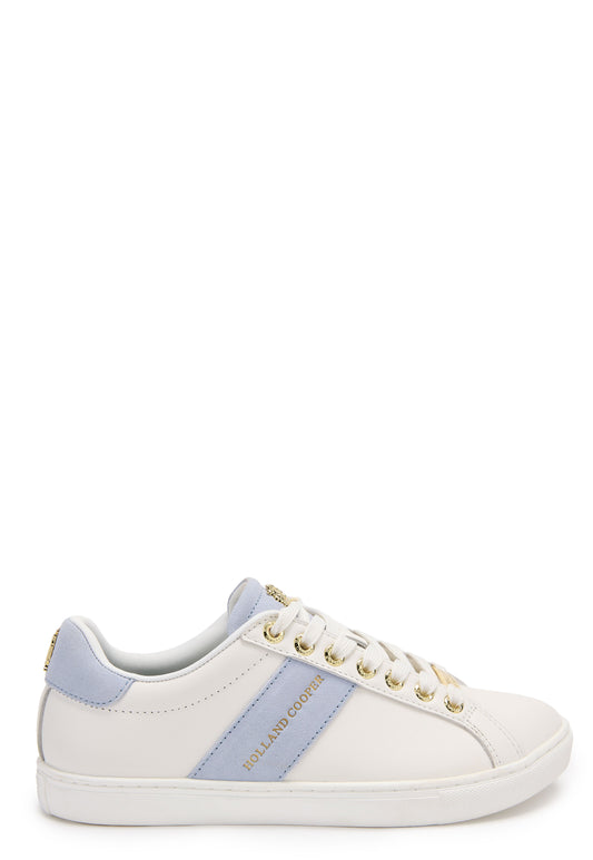 Knightsbridge Court Trainer (White Smokey Blue)