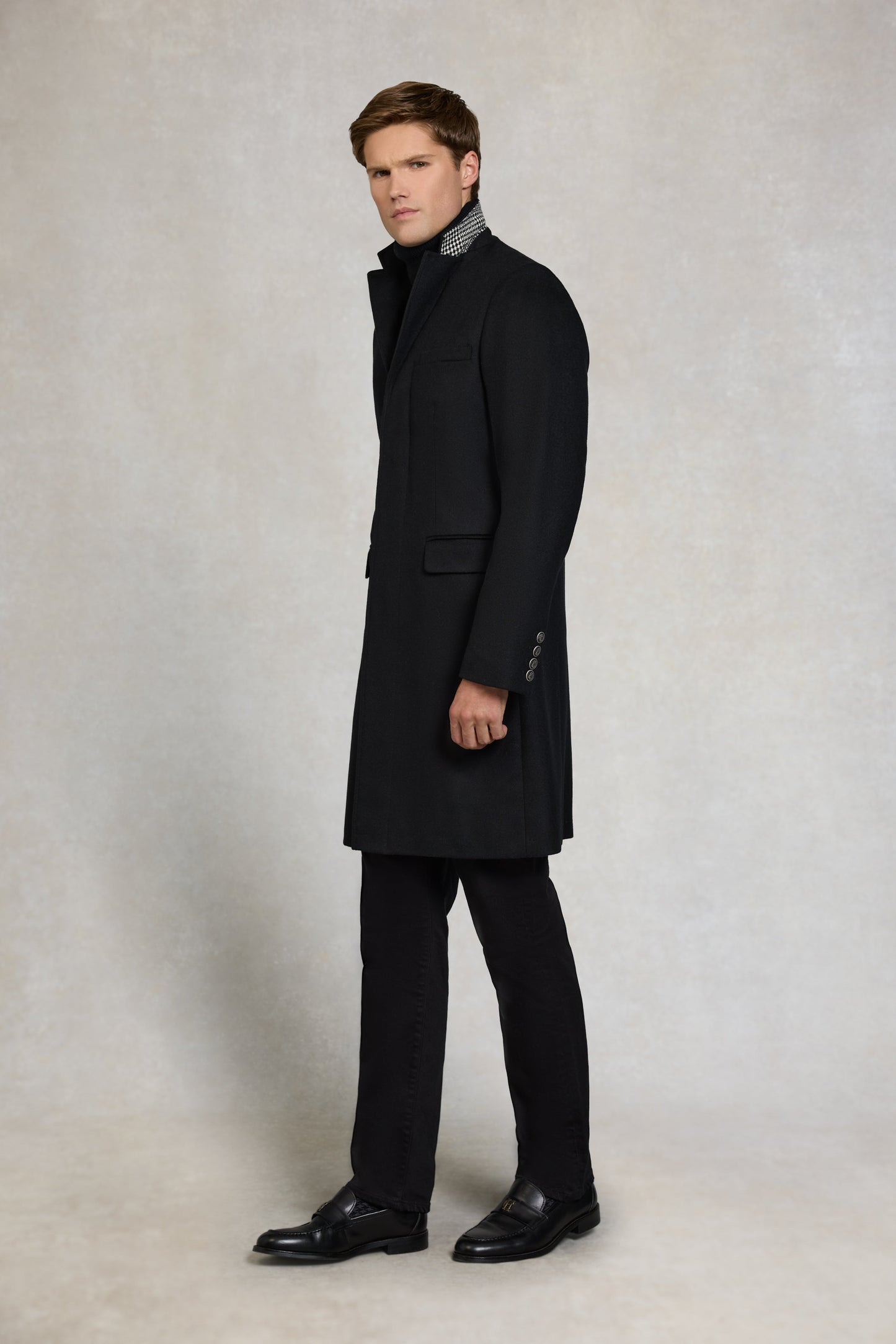 The Cheltenham Coat (Soft Black)