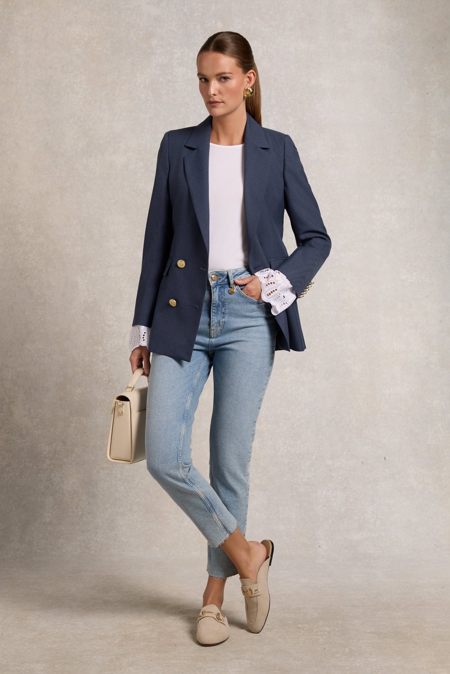 High Rise Slim Jean (Vintage Indigo)