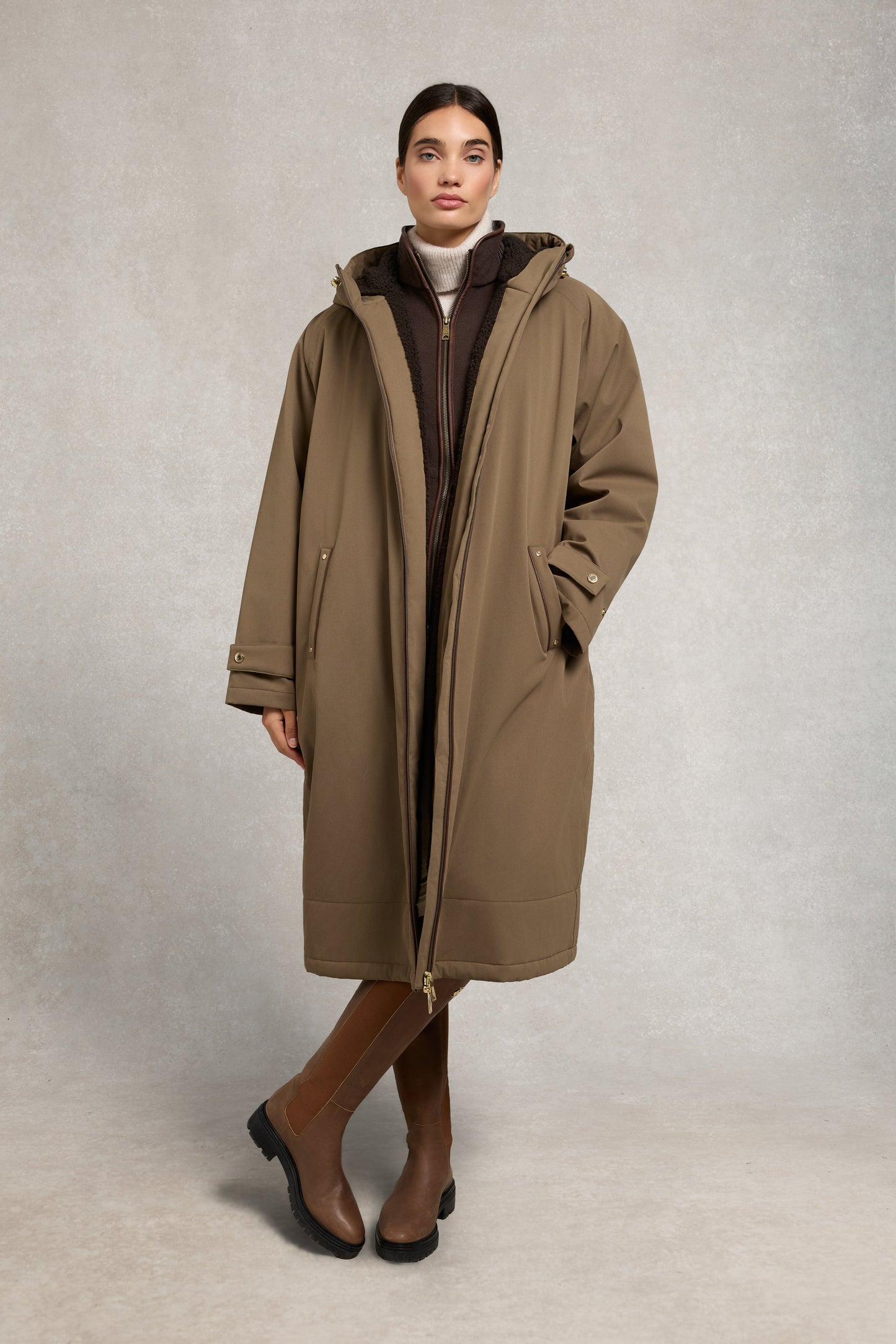 One-Size Waterproof Coat (Mink)