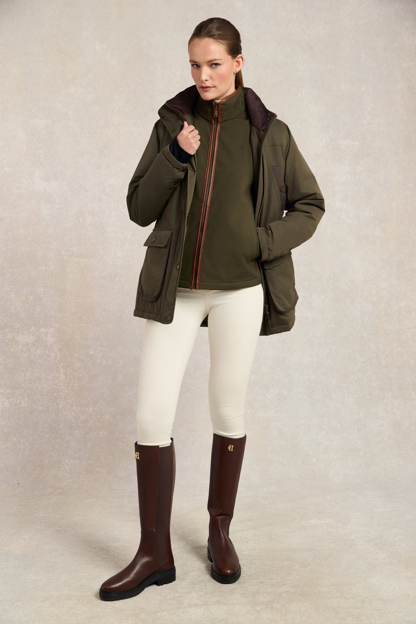 Stamford Country Coat (Khaki)