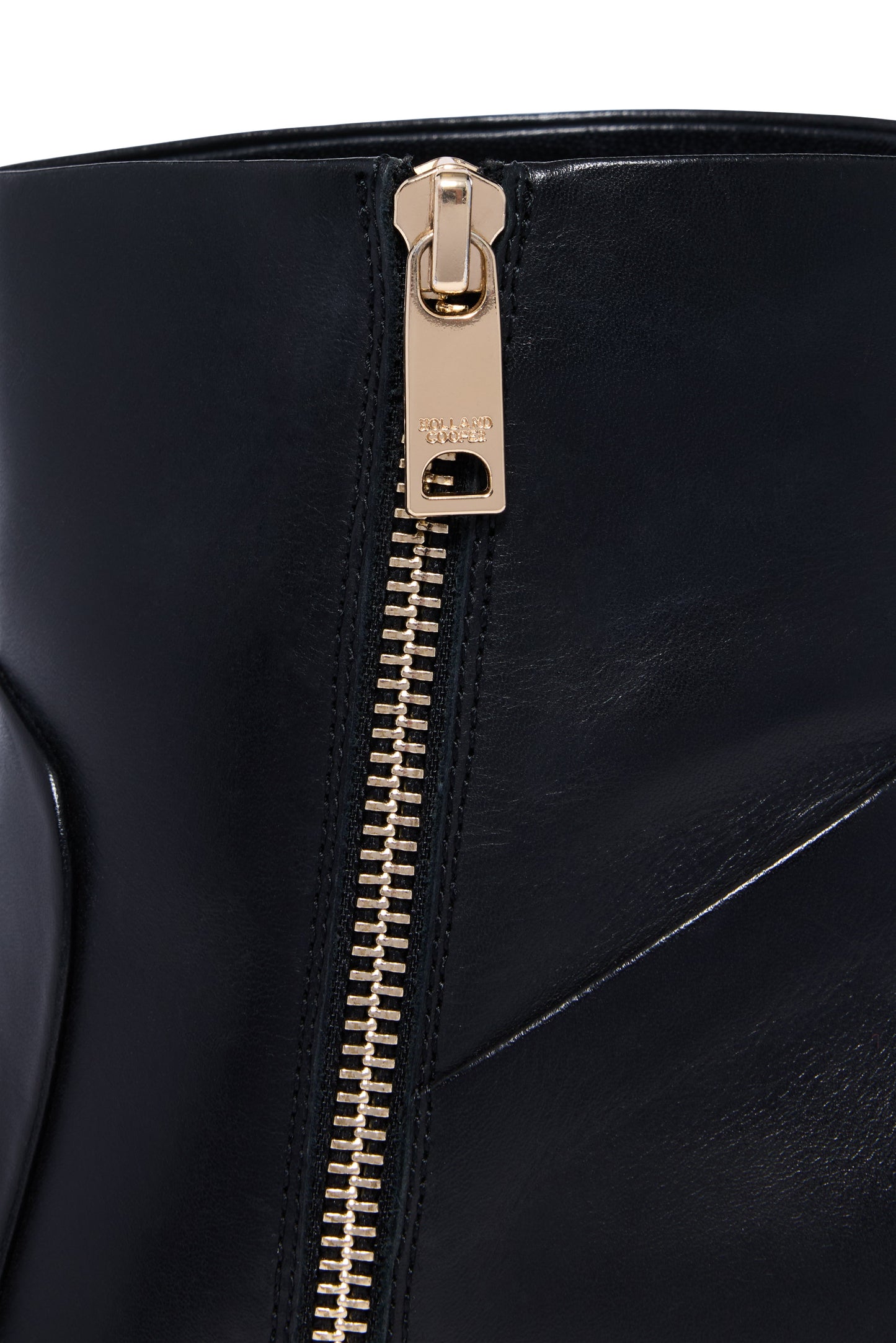 Regency Mid Heel Ankle Boot (Black)