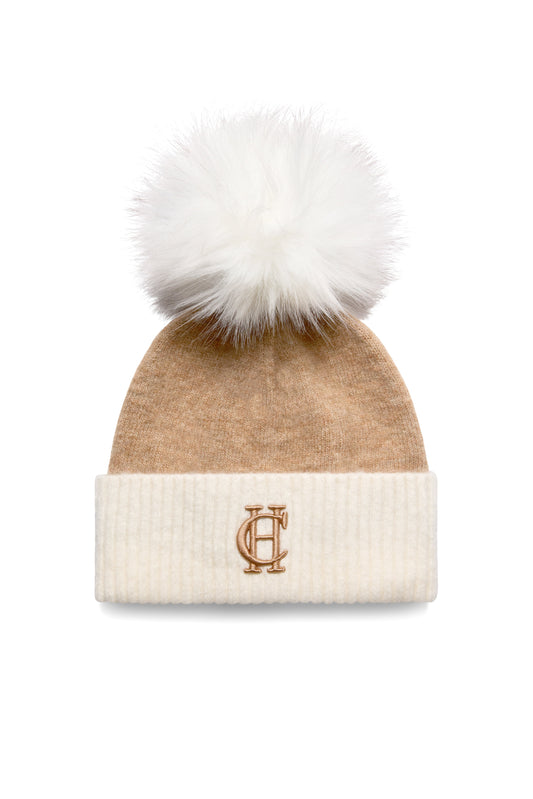 Chelsea Bobble Hat (Camel)