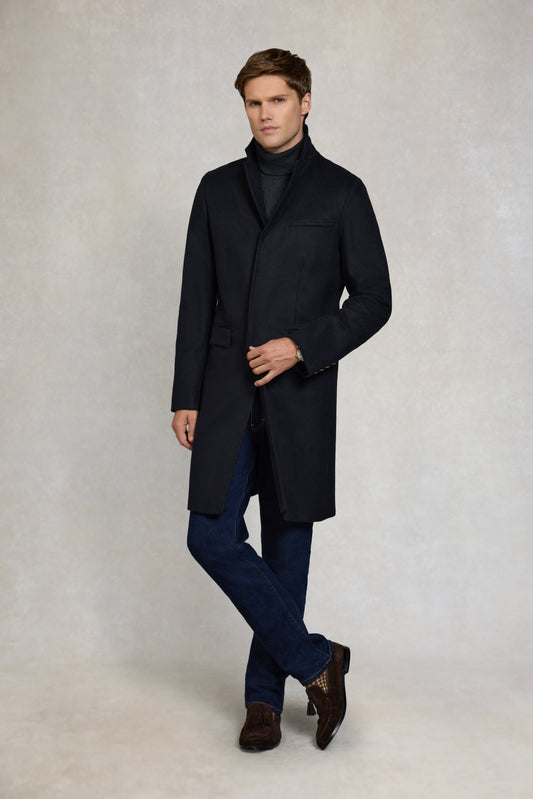The Cheltenham Coat (Soft Navy)