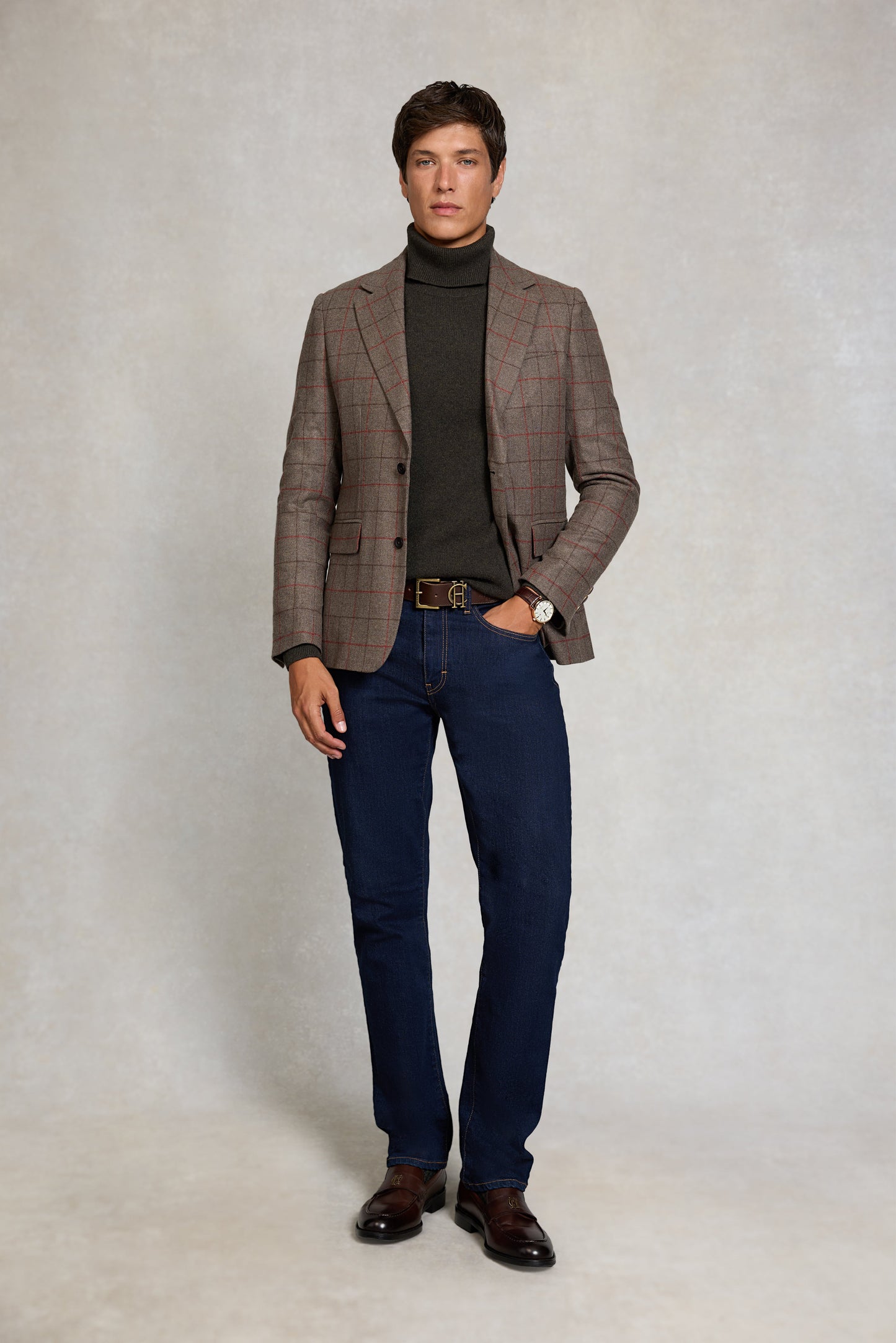The Single Breasted Blazer (Hampton Check)