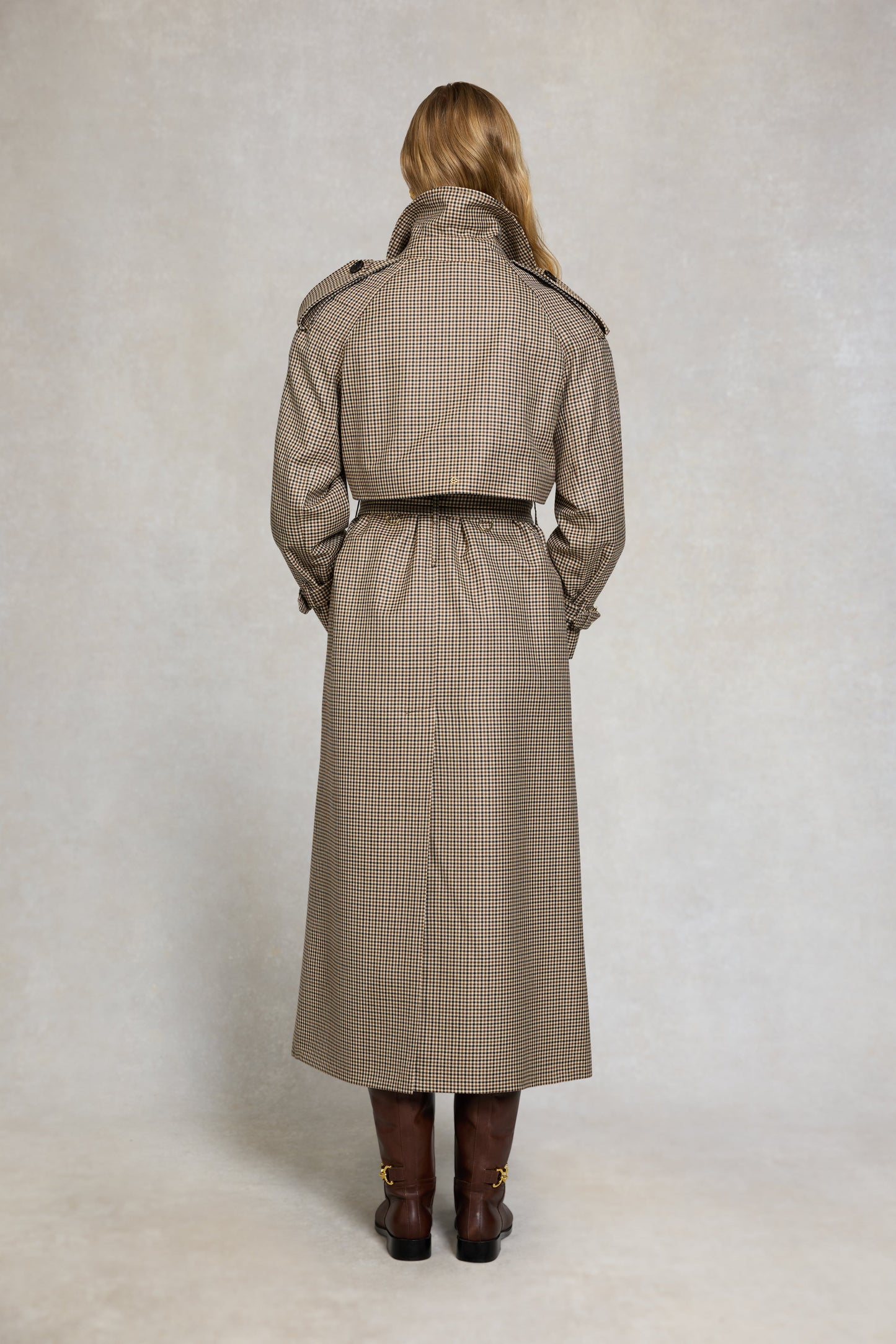 Full Length Soho Trench Coat (Westminster Tweed)