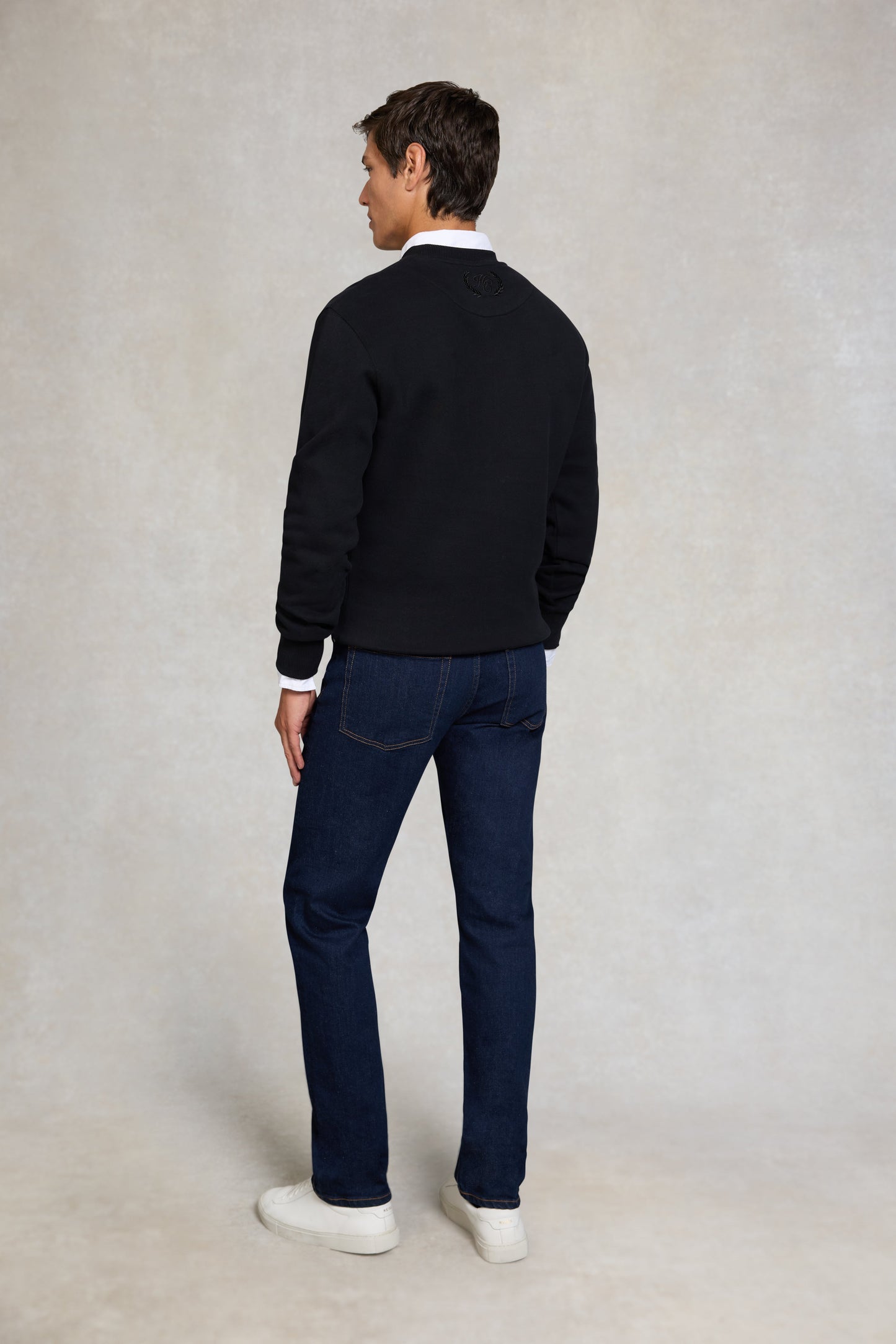 Men's Crew Neck Sweat (Black)