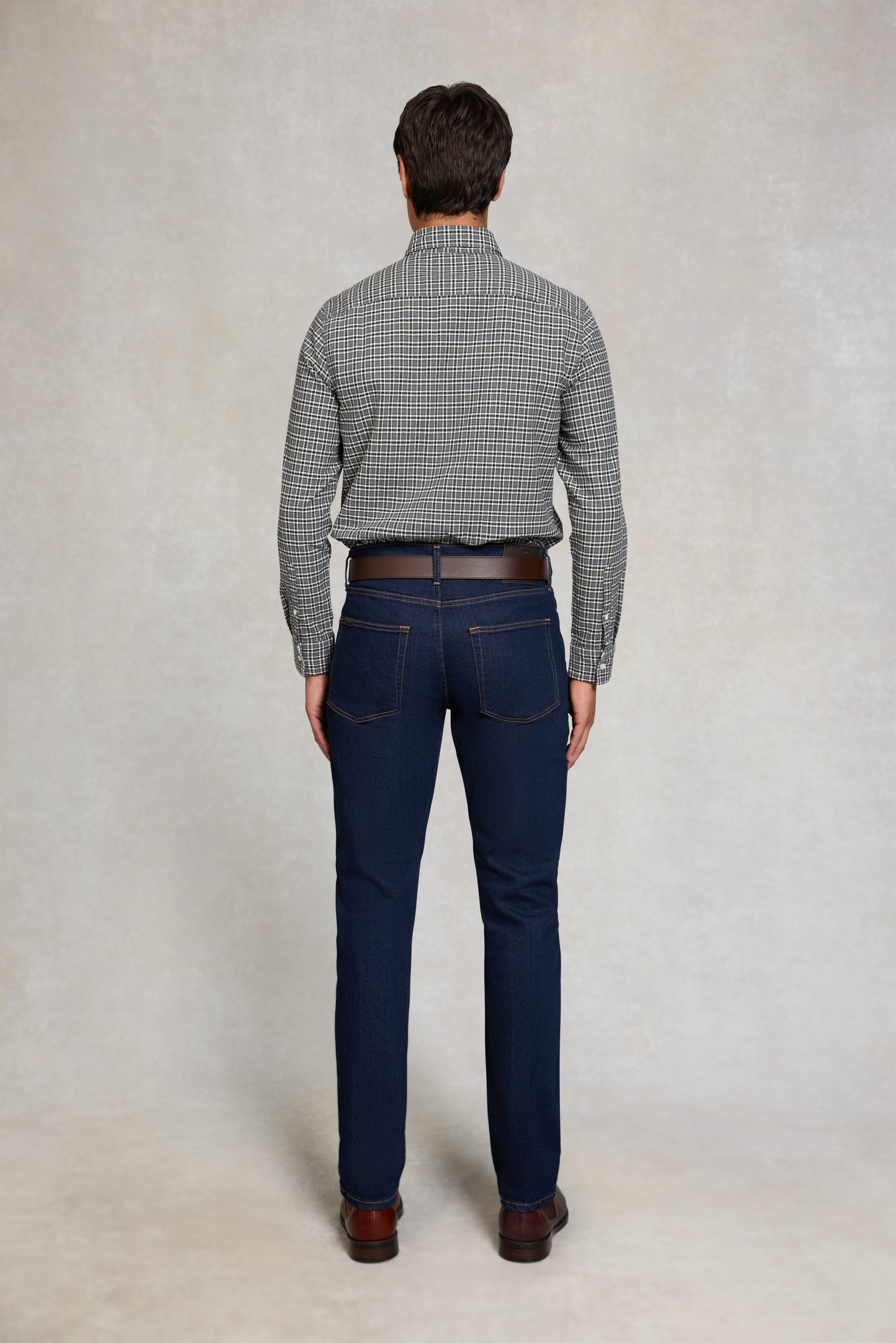 Men's Classic Woven Button Down Shirt (Copthorne Grey)