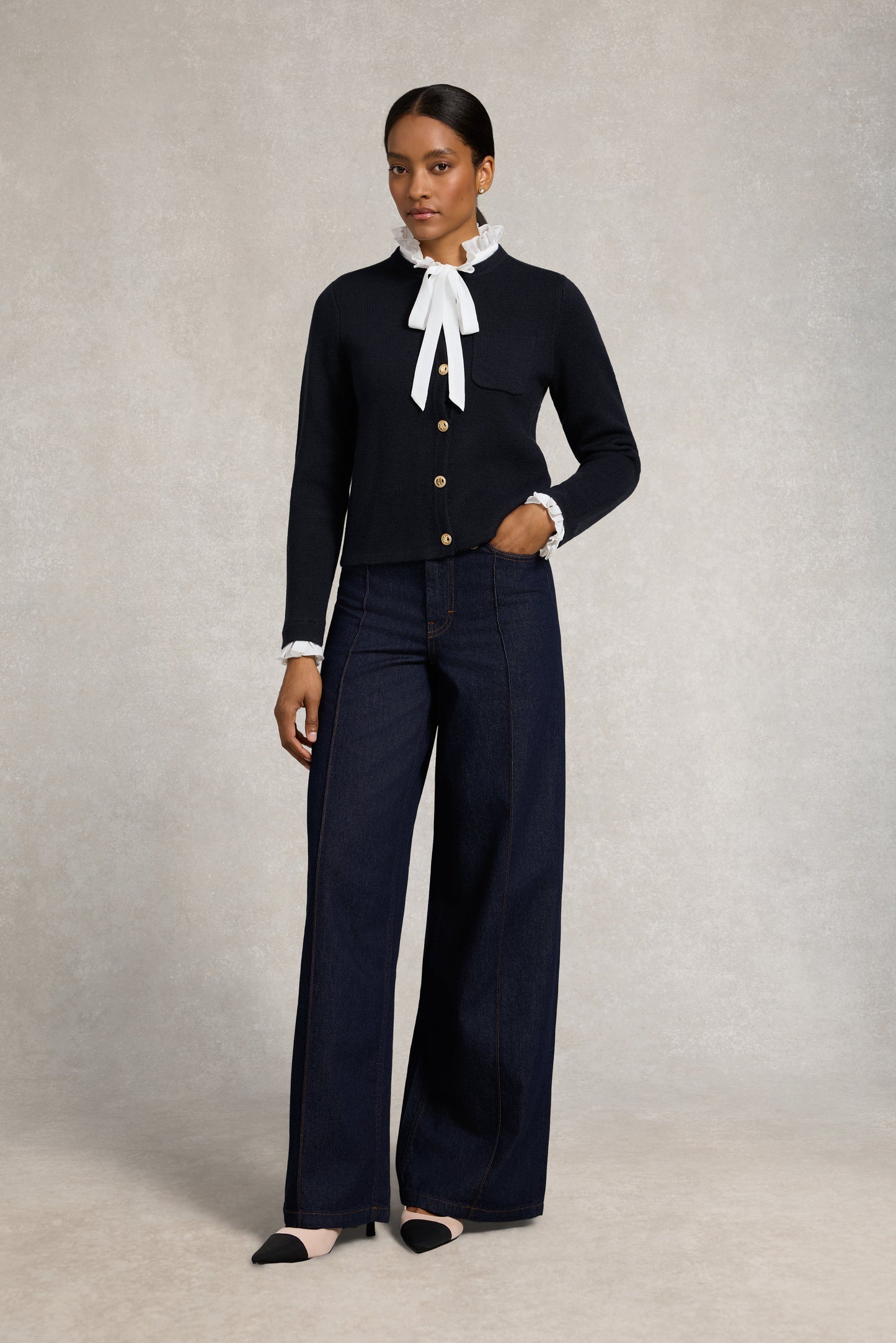 Julia Cardigan (Ink Navy)