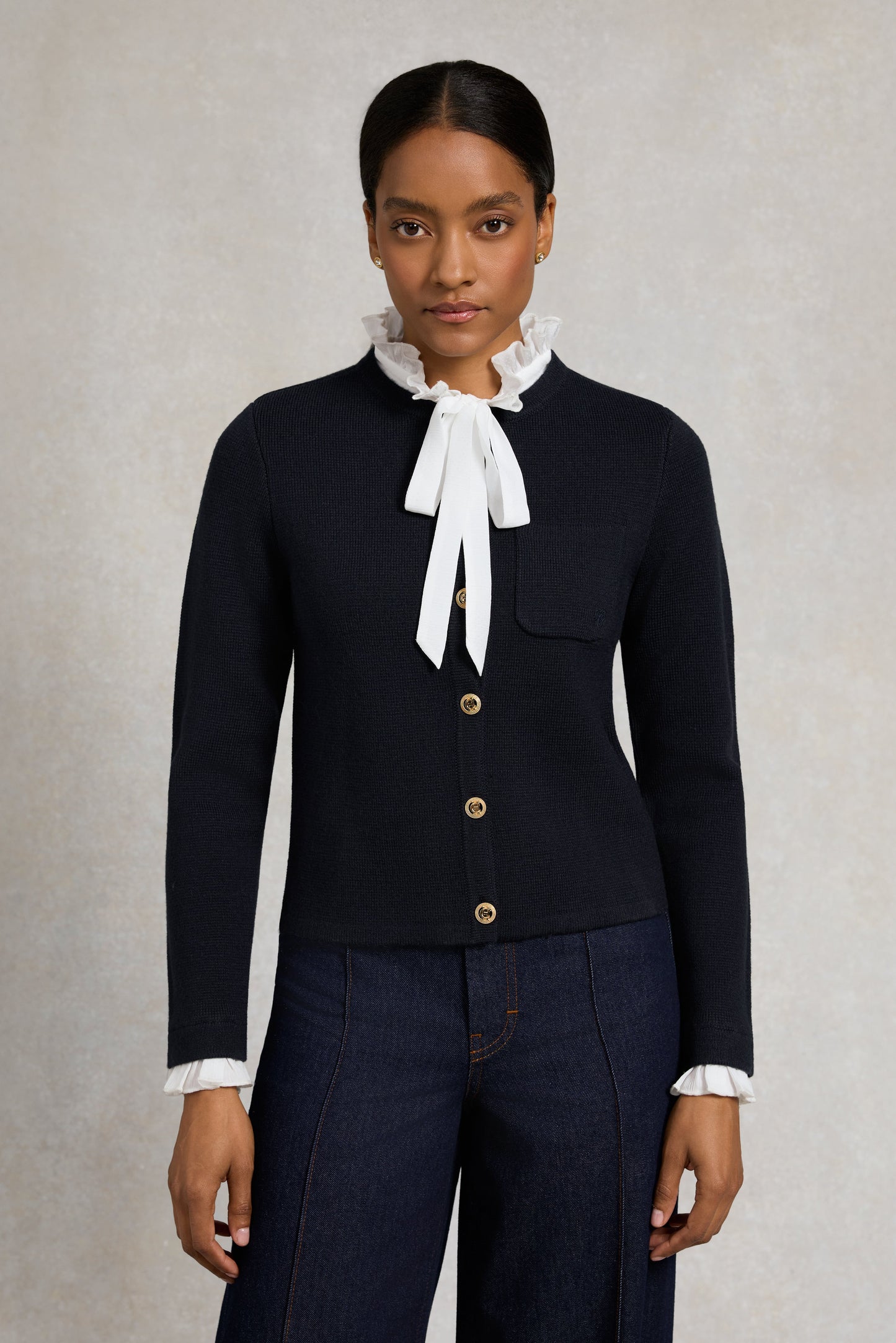 Julia Cardigan (Ink Navy)