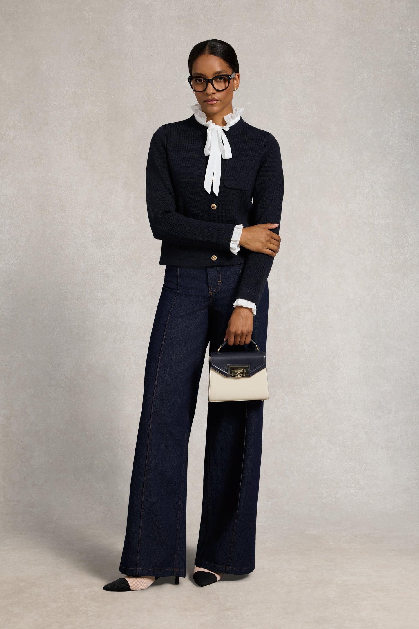 Julia Cardigan (Ink Navy)