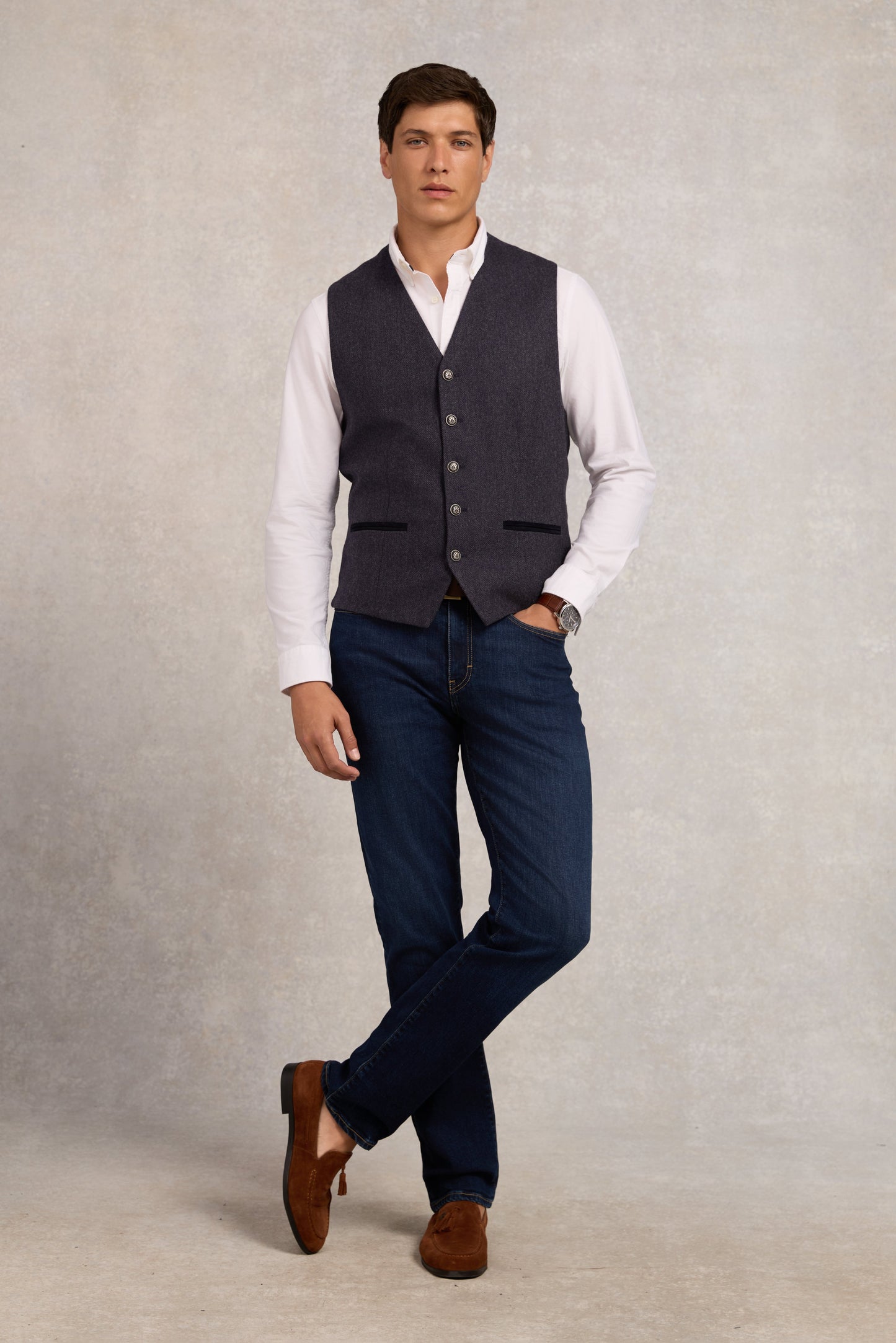 St James Waistcoat (Navy Duke)
