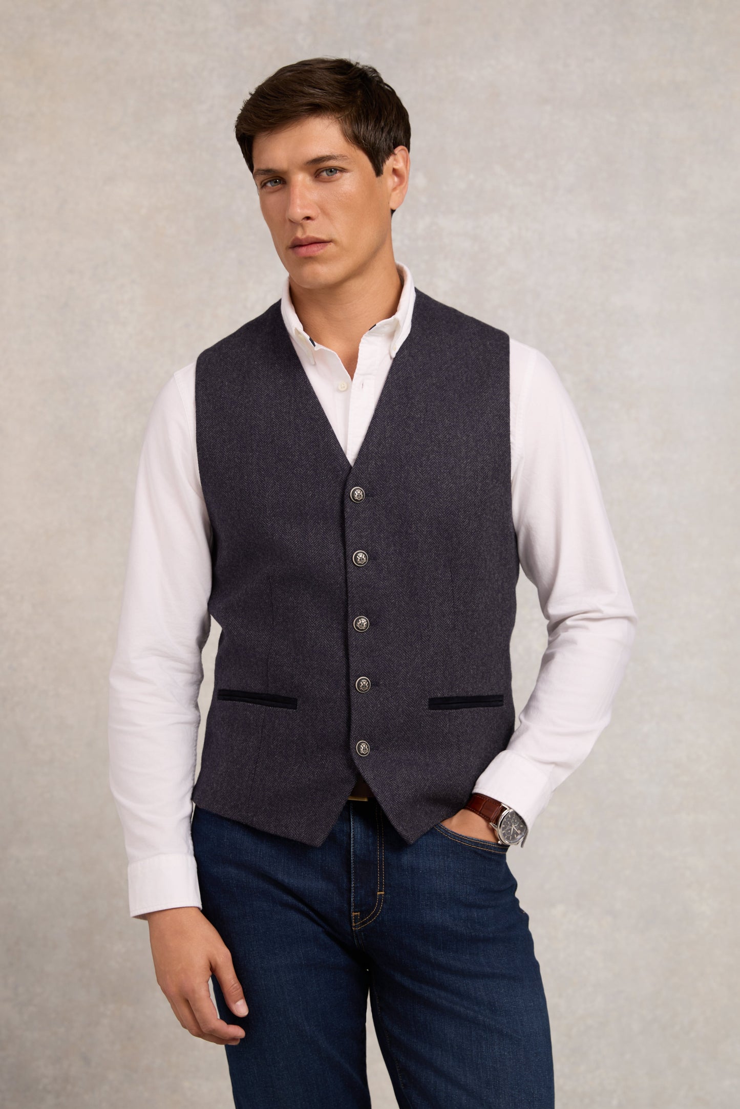 St James Waistcoat (Navy Duke)