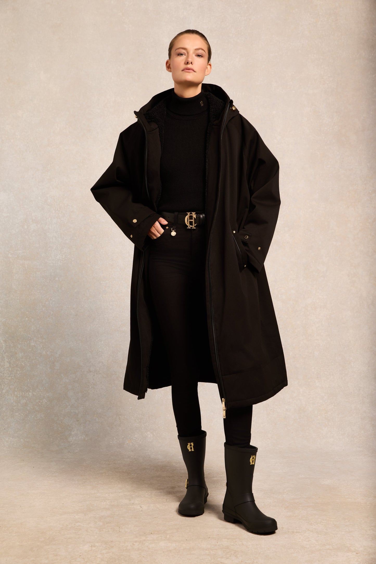 Unlined Chelsea Wellington (Matte Black)