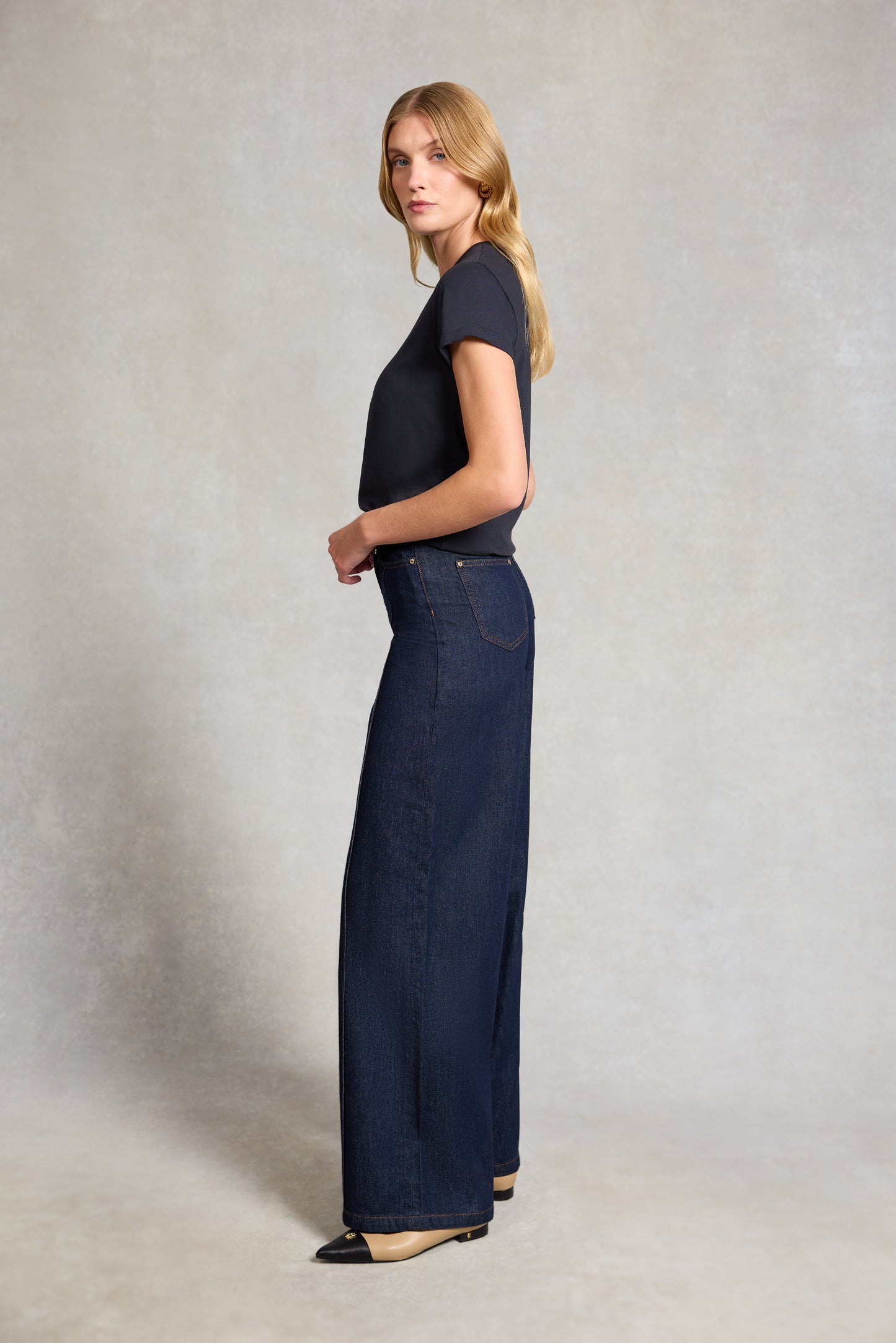 Monogram Tee (Ink Navy)