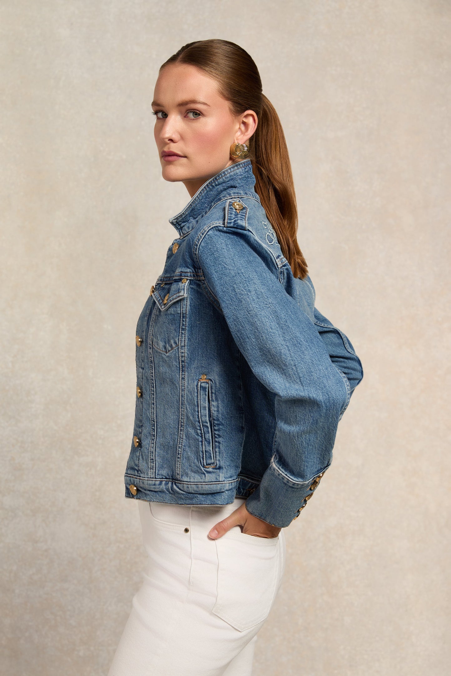 Iconic Denim Jacket (Classic Indigo)