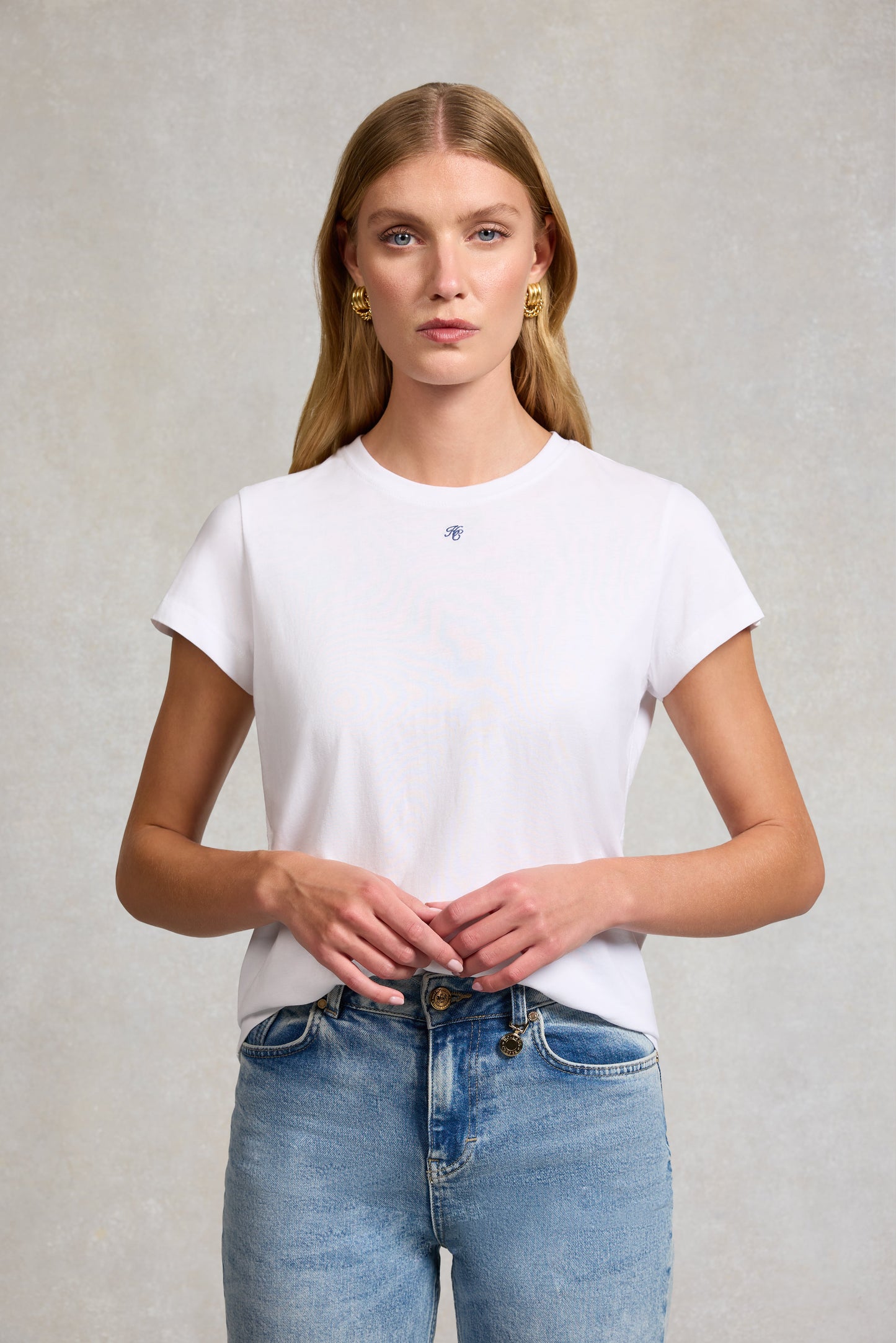 Monogram Tee (White)