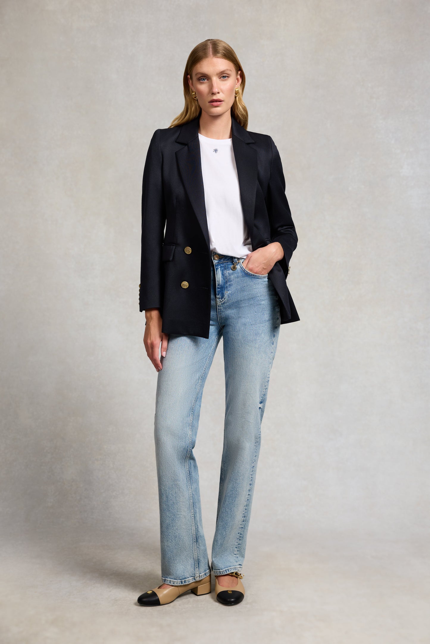 Monogram Tee (White)