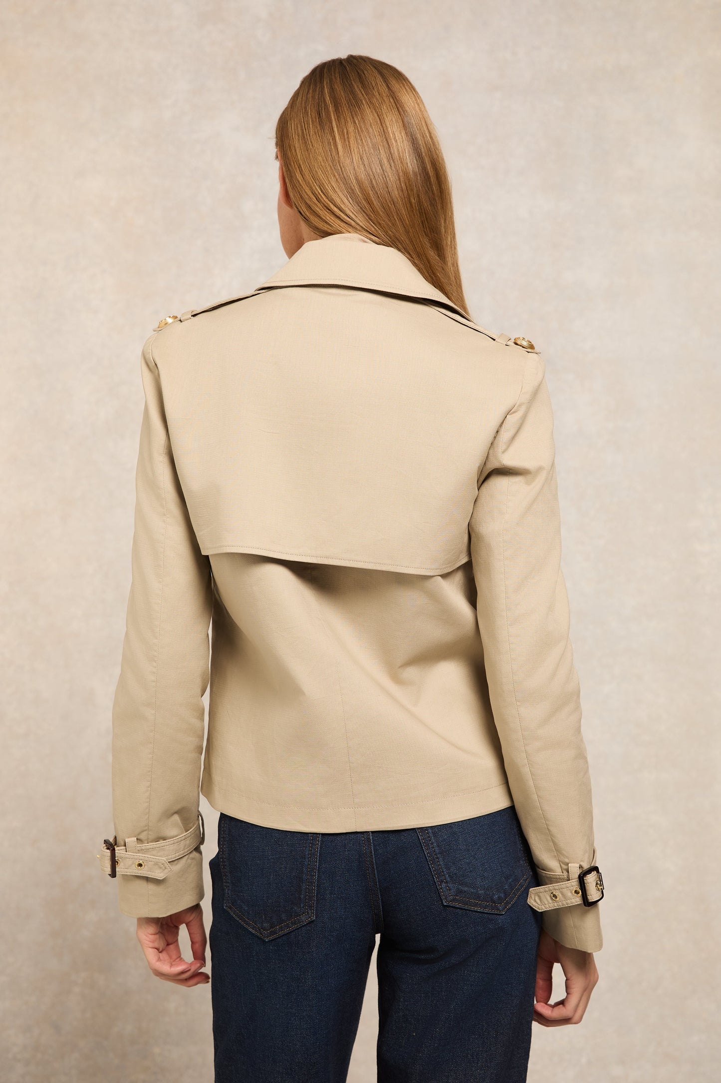 Buckley Trench Jacket (French Grey)