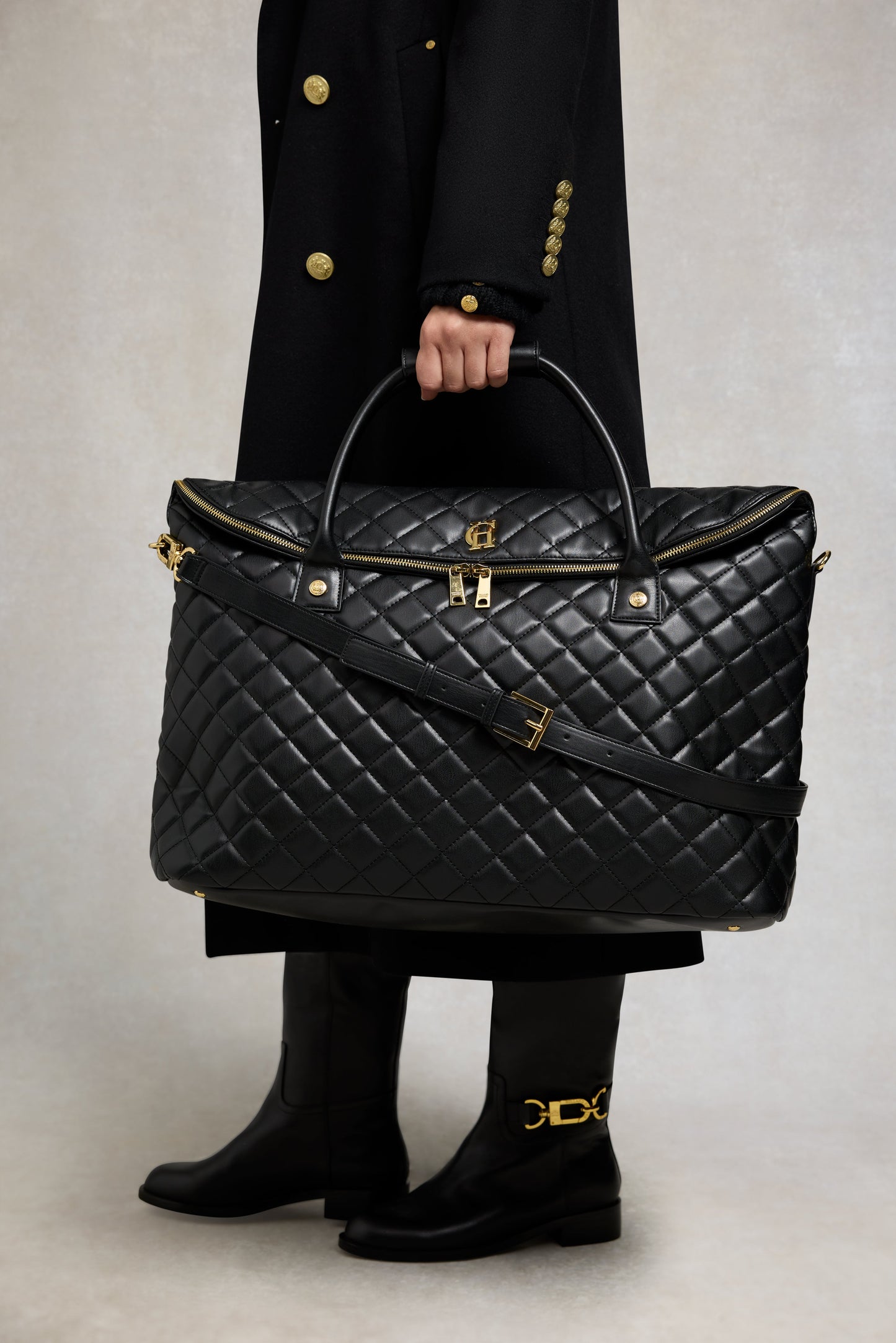 Knightsbridge Travel Bag (Black)