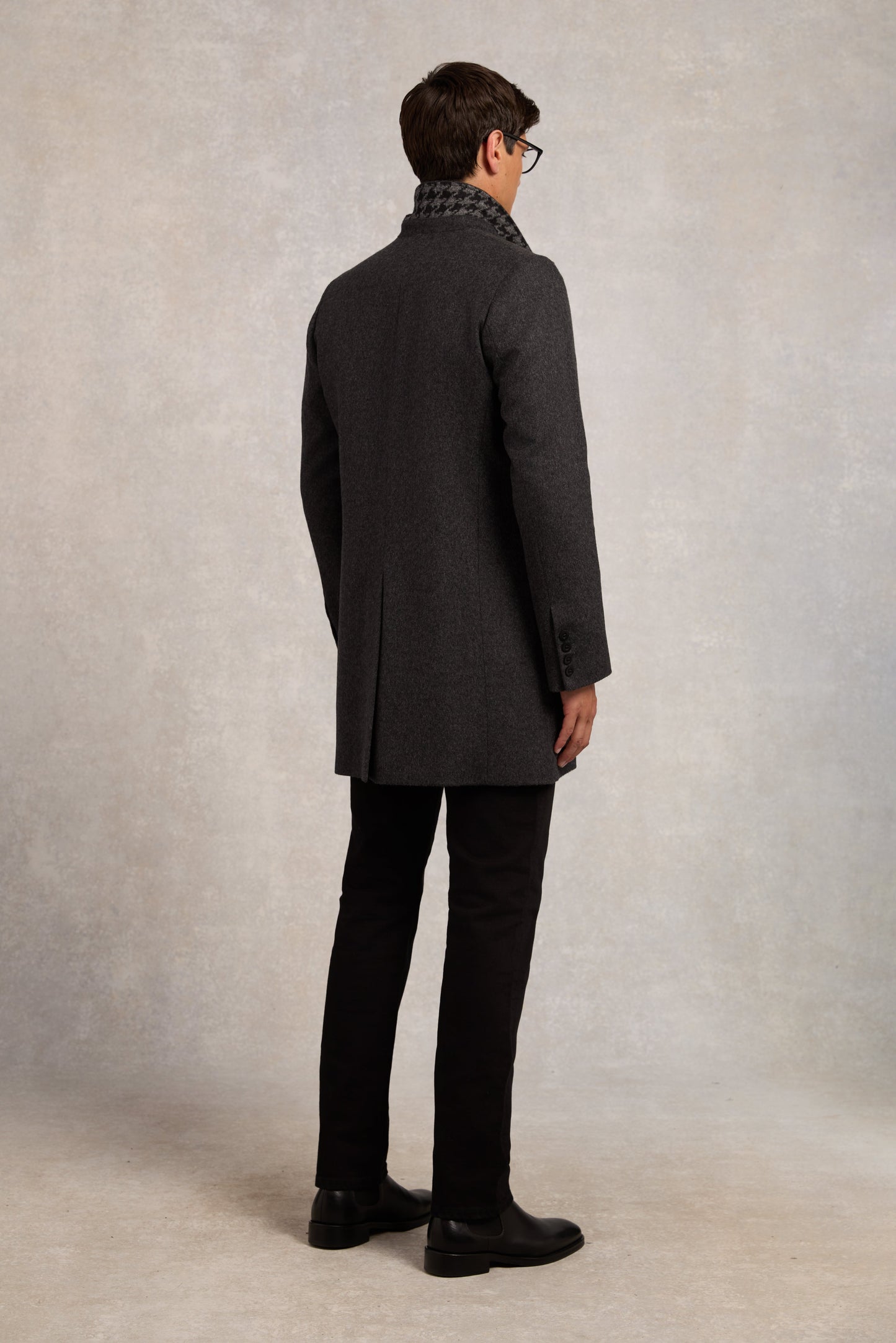 The Double Breasted Coat (Soft Graphite)