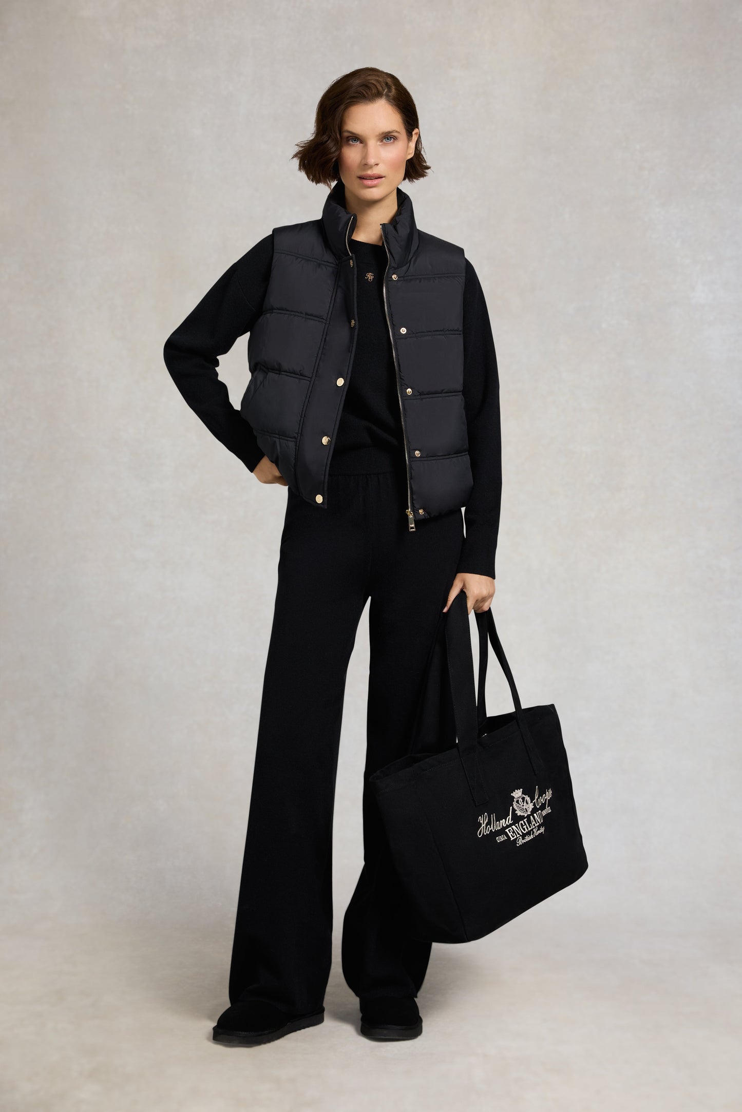 Maria Crew Neck Knit (Black)