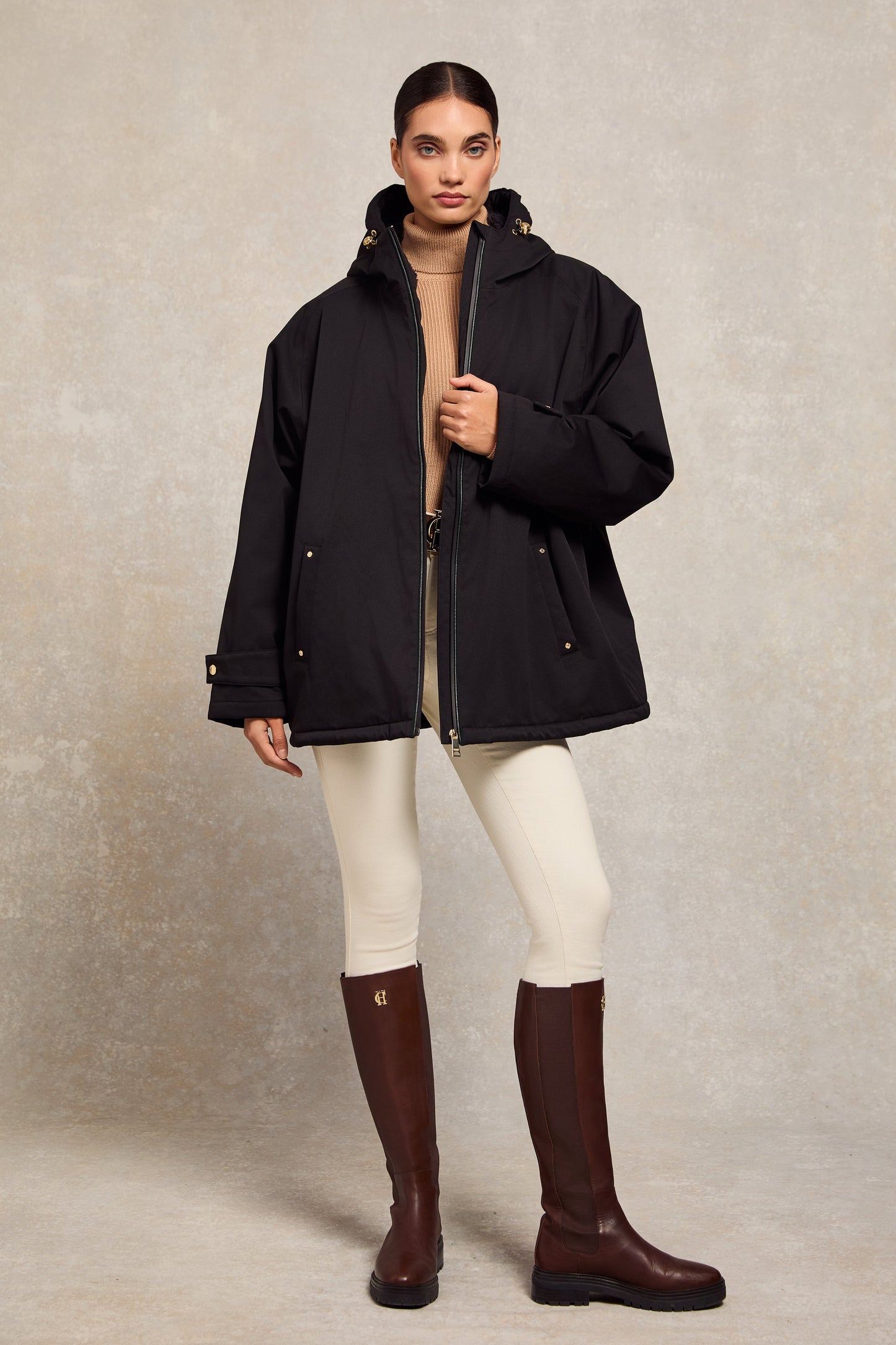 One-Size Waterproof Jacket (Black)