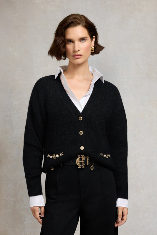 Mila Cardigan (Black)