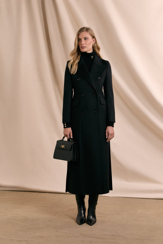 The Trinity Coat (Soft Black)