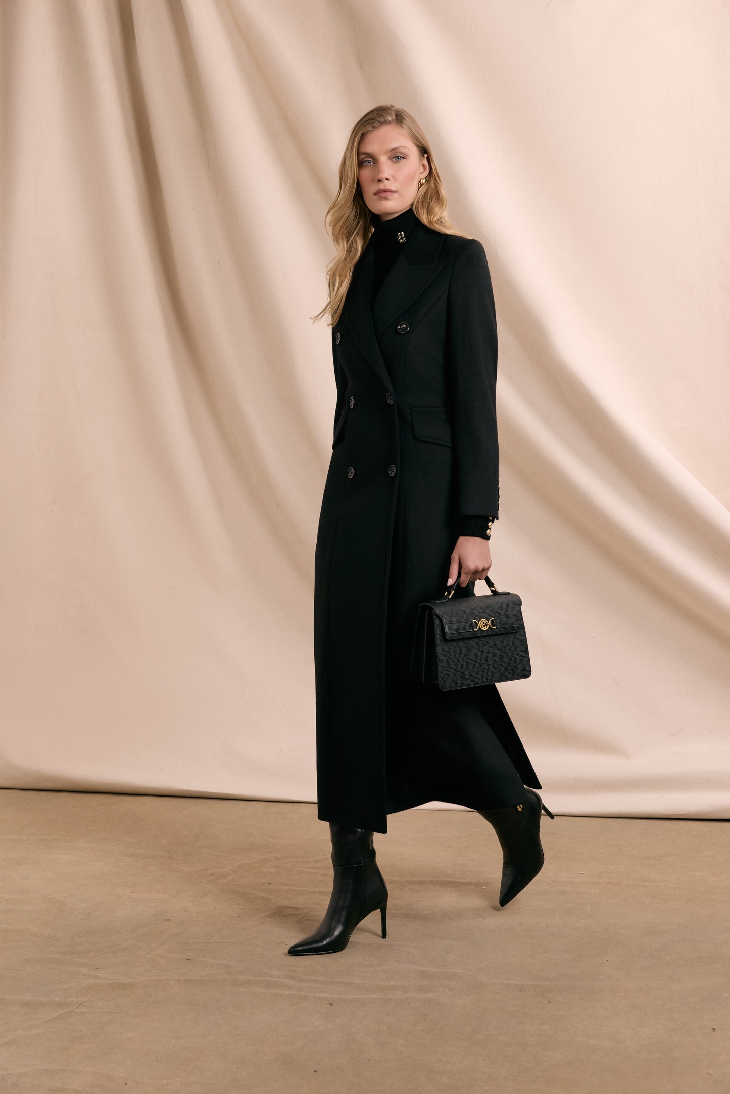 The Trinity Coat (Soft Black)