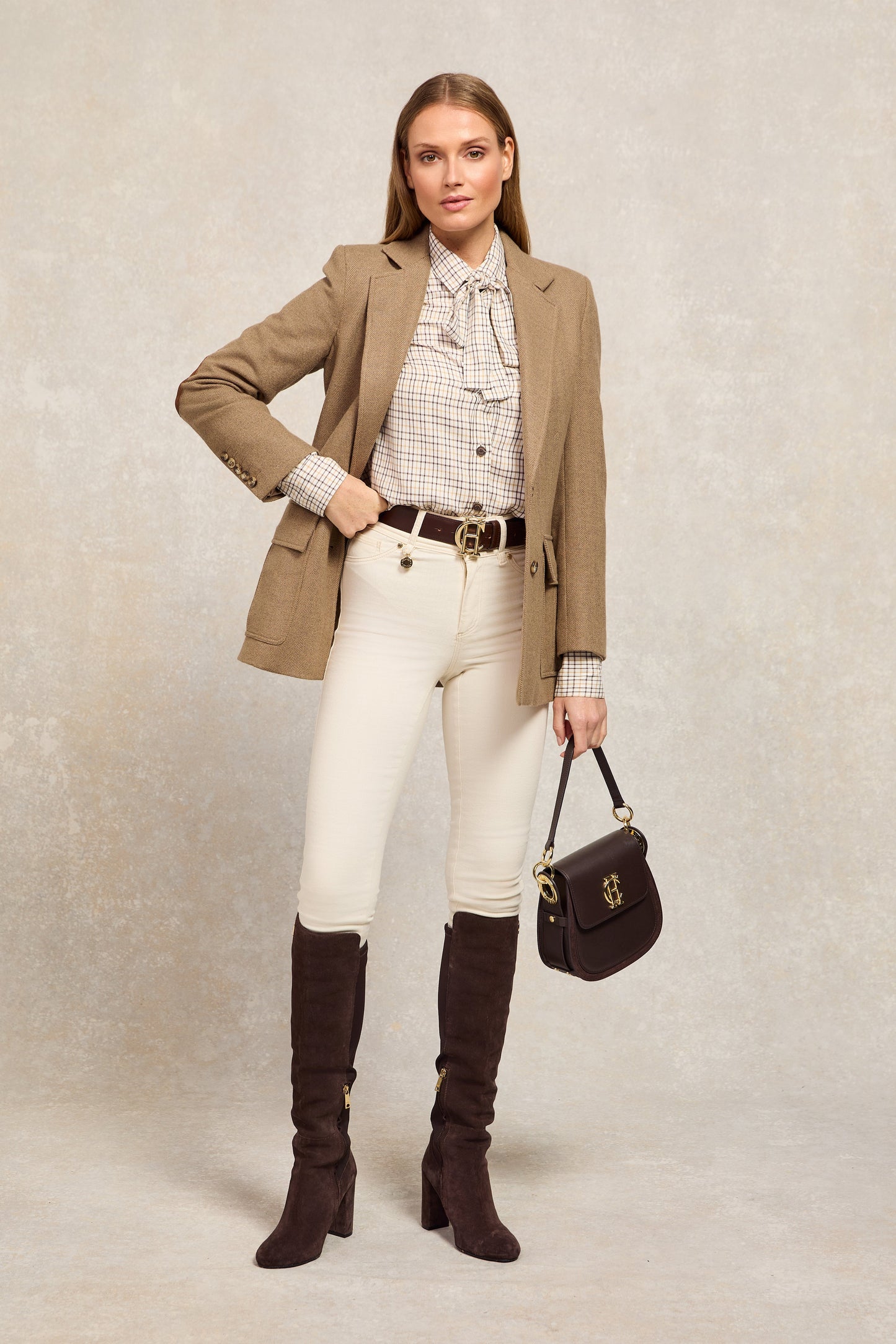 Heritage Shirt (Cheltenham Camel Check)