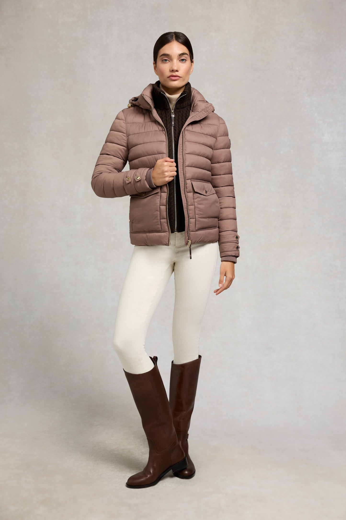 Pearson Hybrid Jacket (Mushroom)