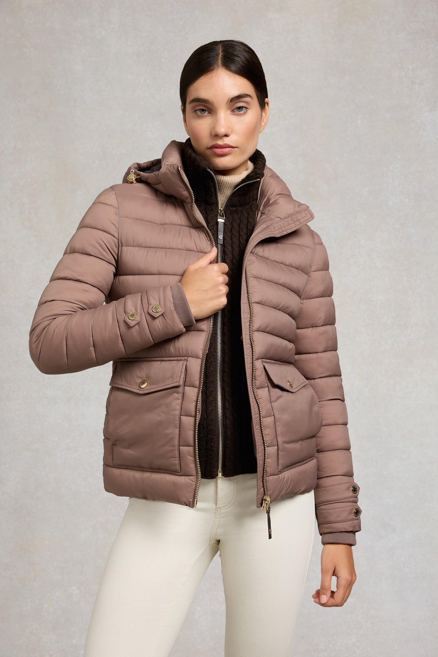 Pearson Hybrid Jacket (Mushroom)