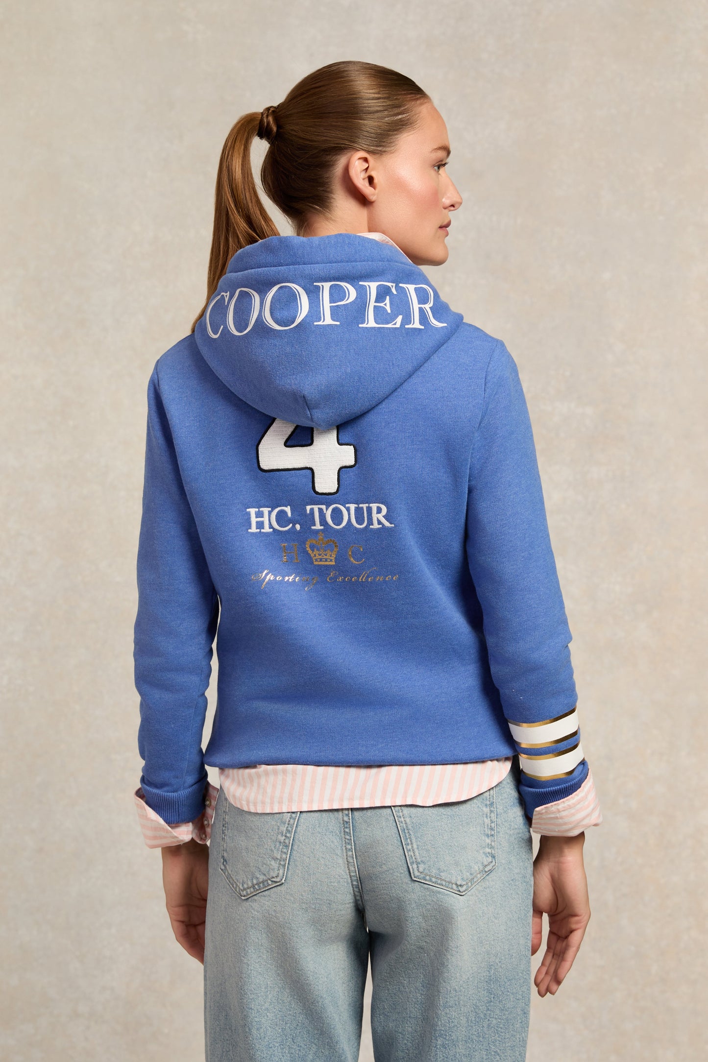 HC Heritage Hoodie (Deep Cobalt Marl)