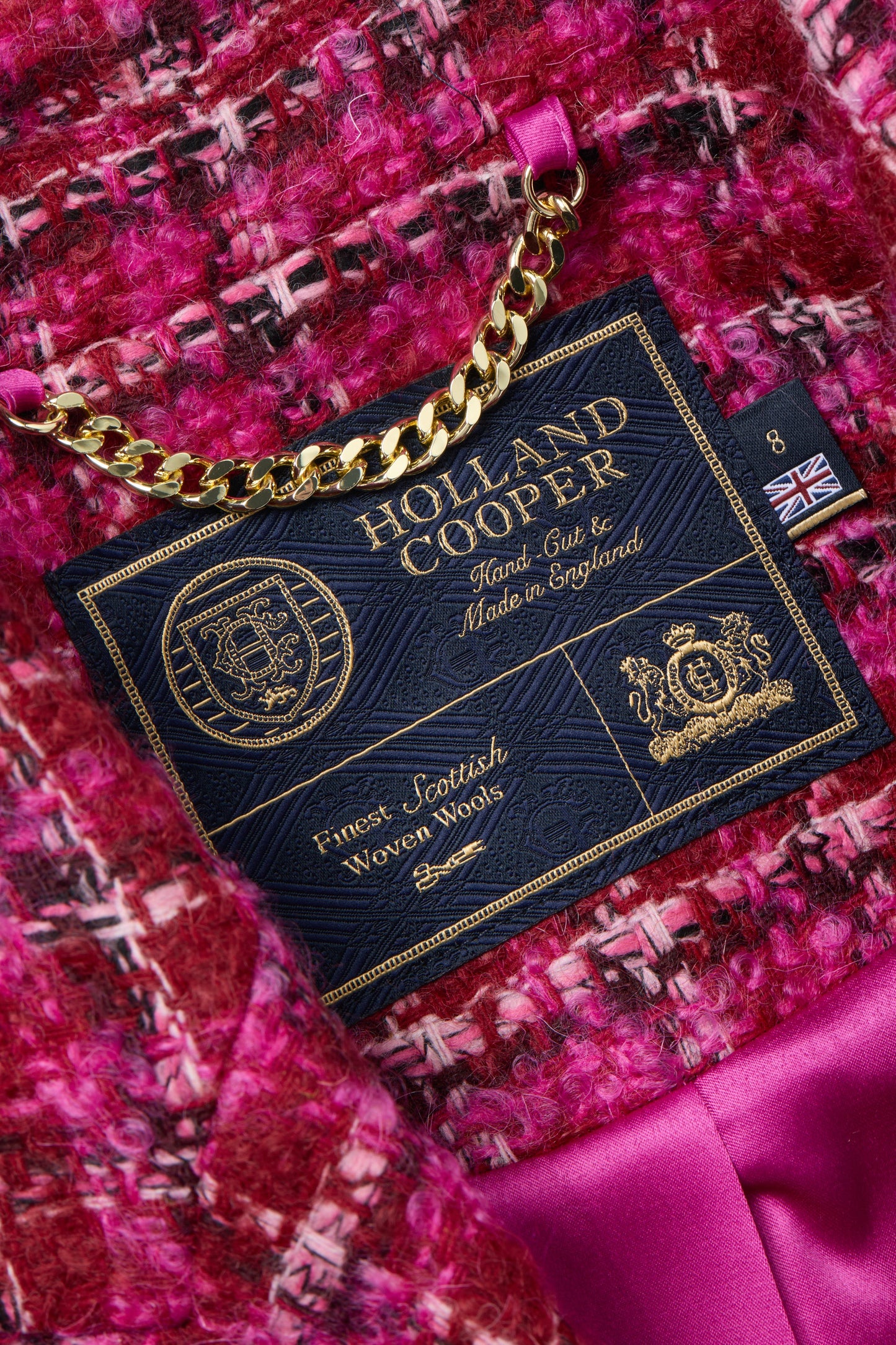 Knightsbridge Blazer (Cerise Boucle)