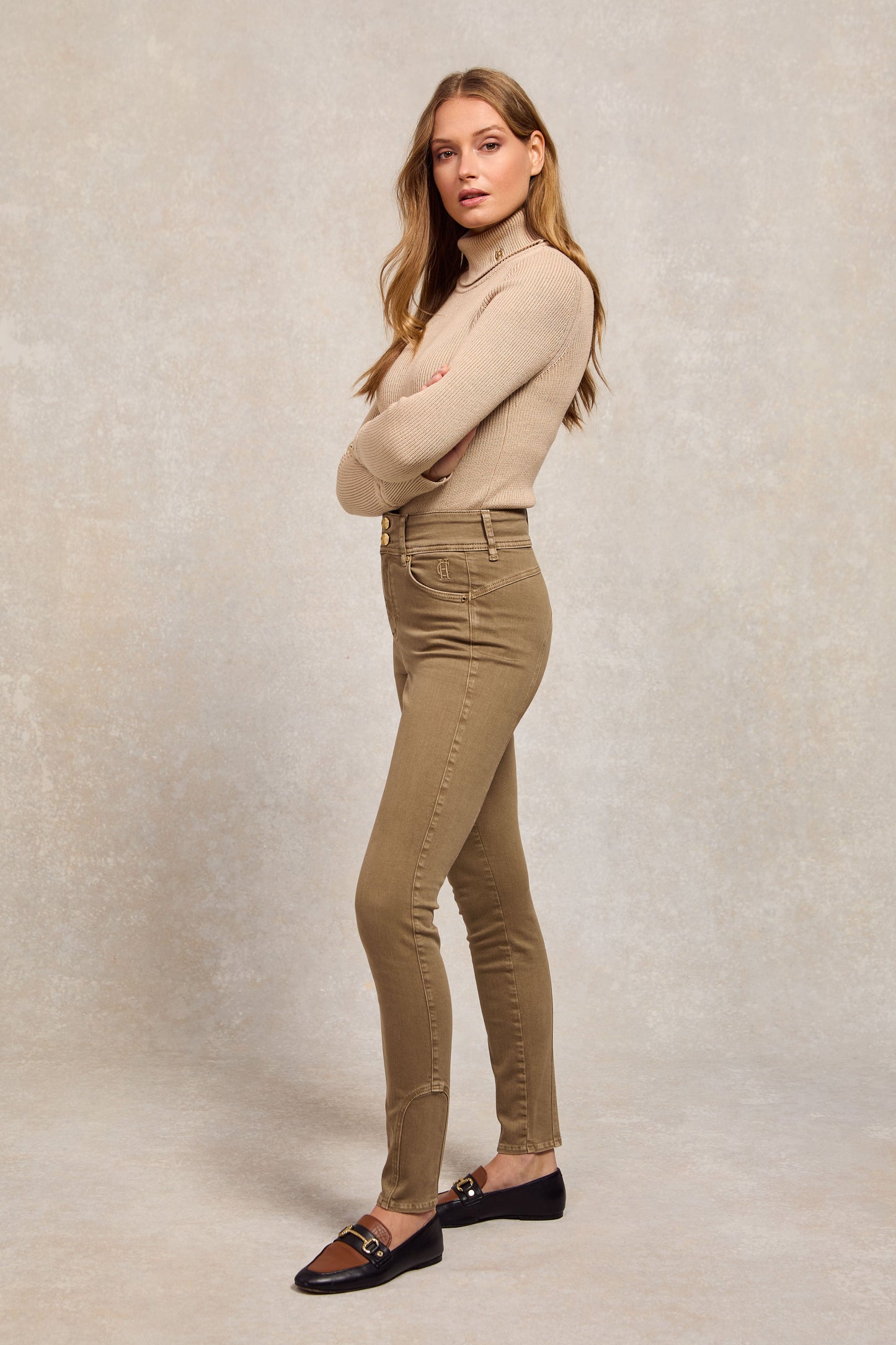 Jodhpur Jean (Washed Khaki)