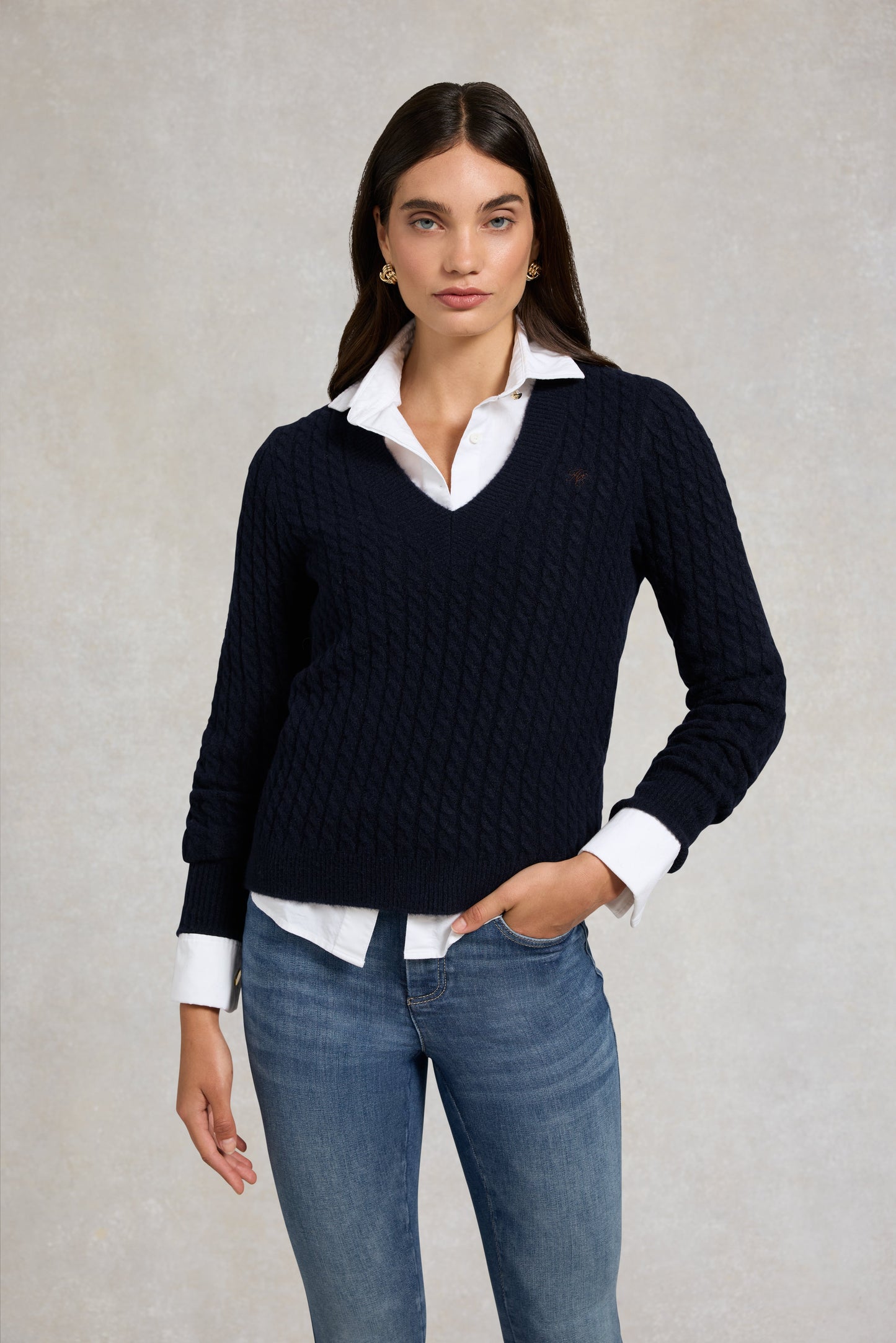 Polly Knit (Ink Navy)