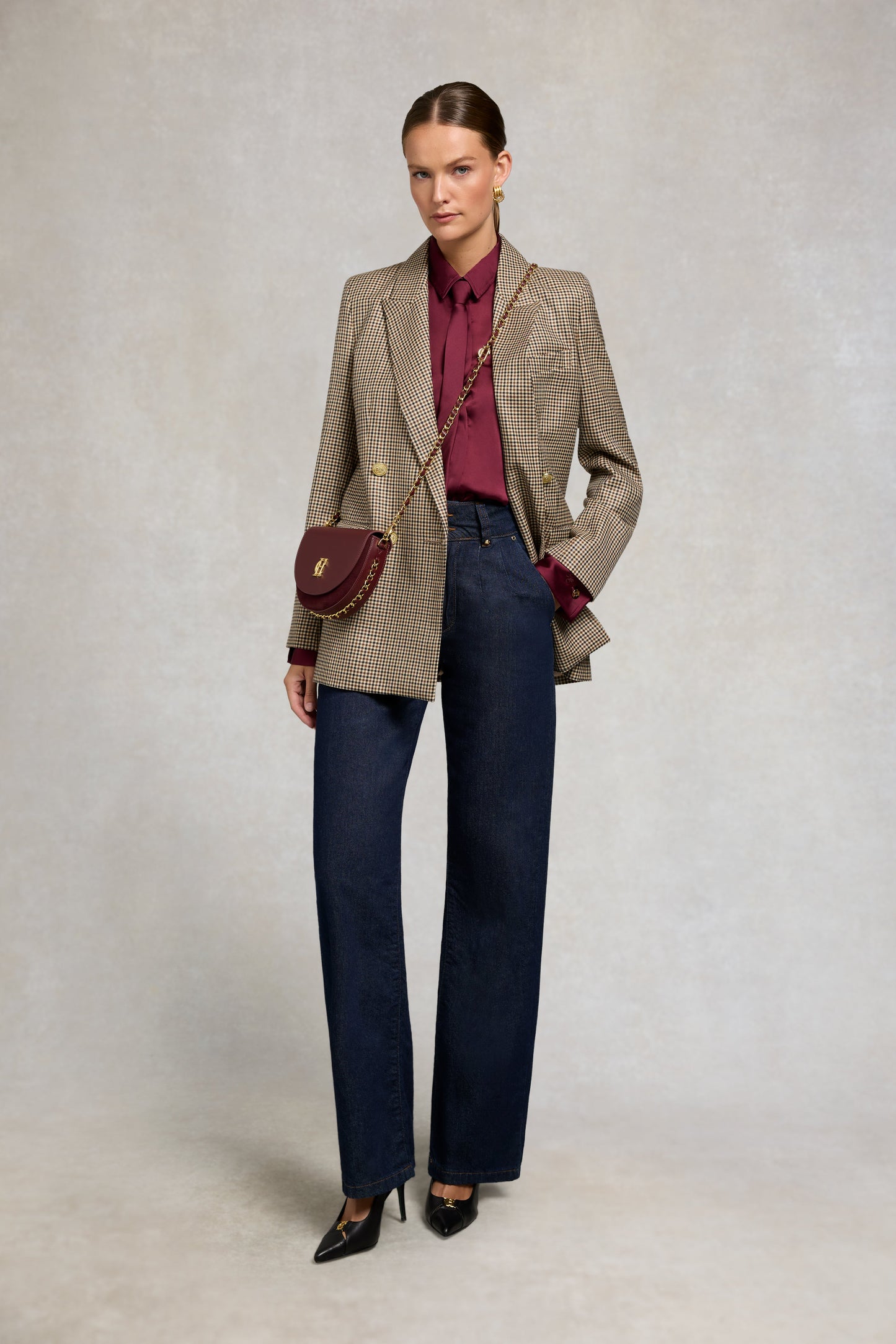 Camden Crossbody Bag (Oxblood)