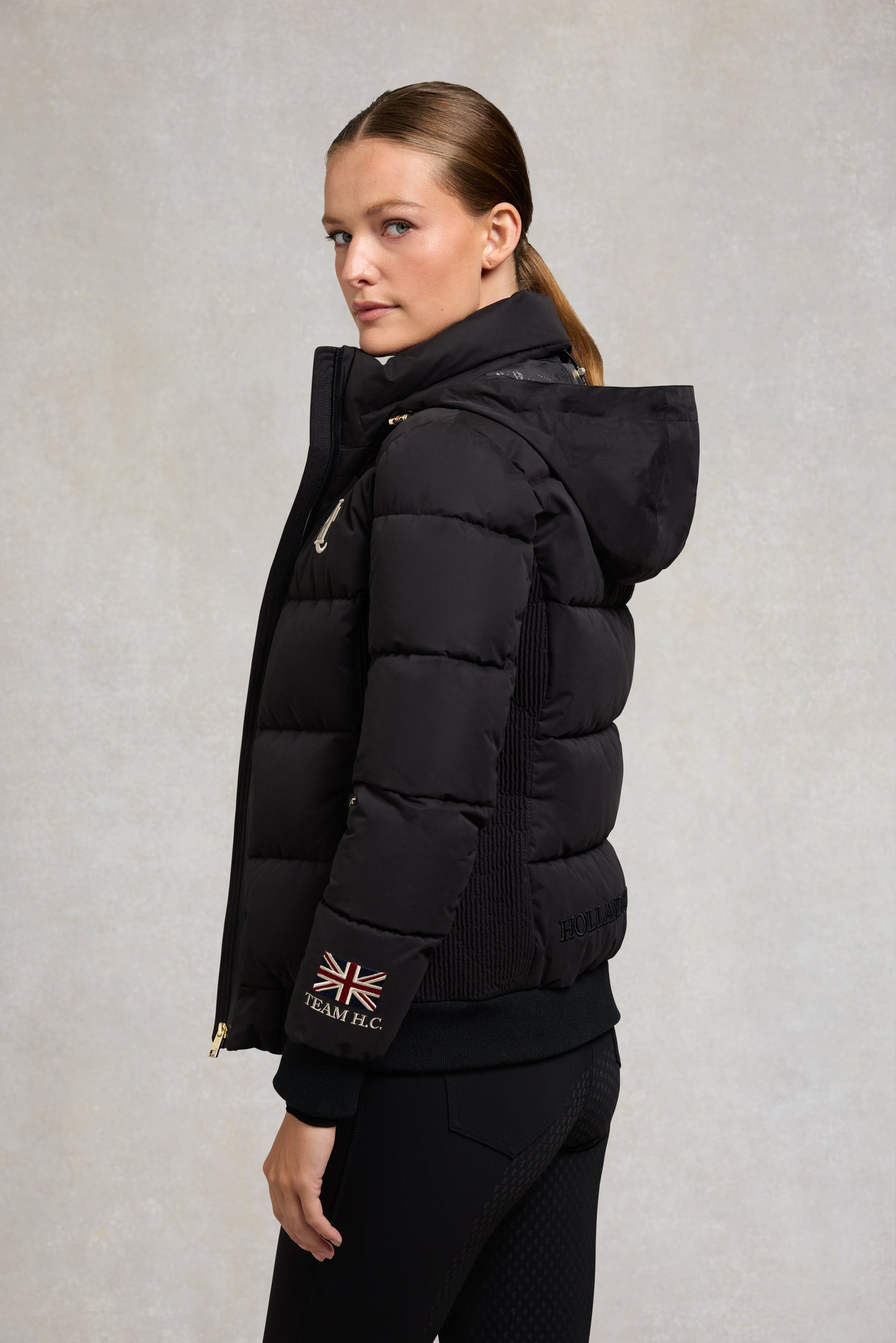 Team Padded Jacket (Black)