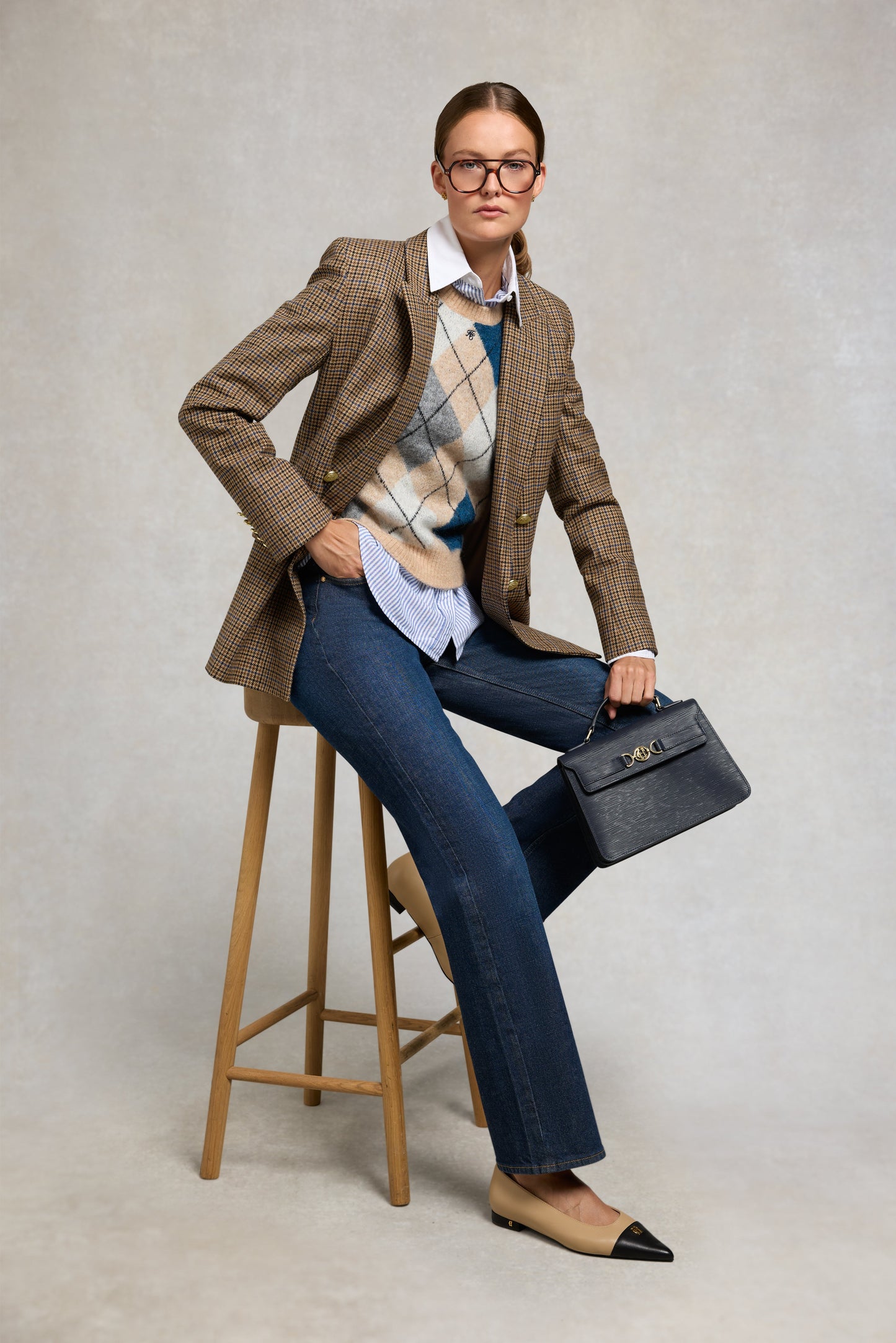 Amy Knitted Tank (Camel)