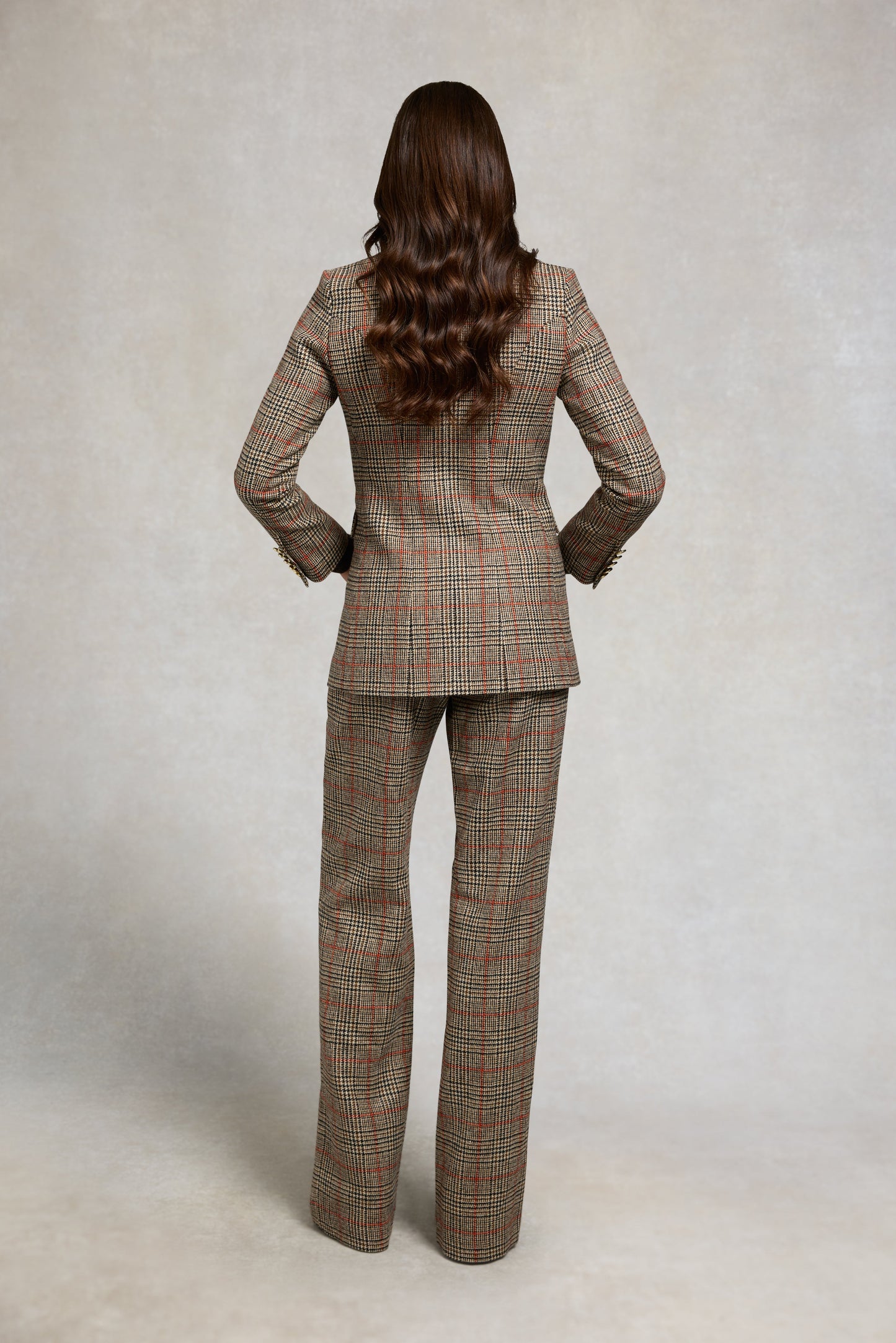 Double Breasted Blazer (Orange Windsor)