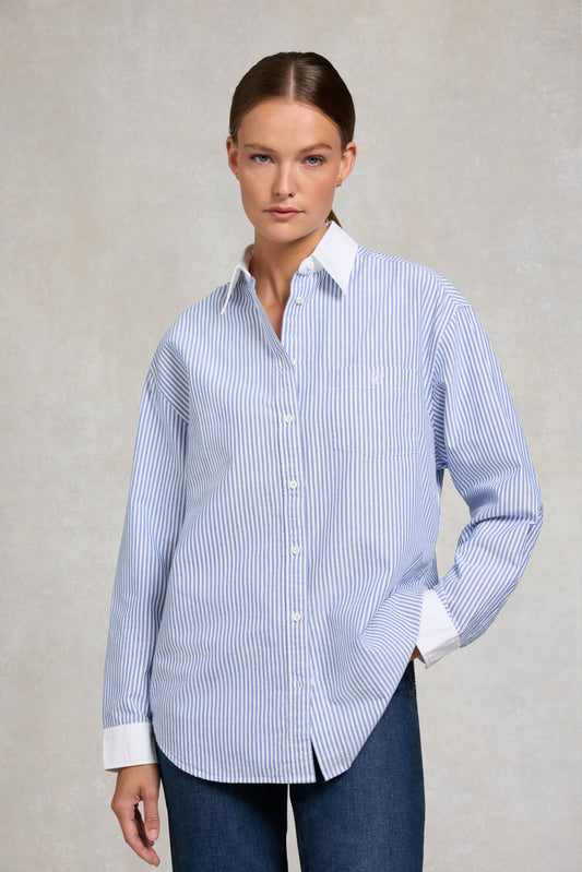 Winchester Shirt (Azure Blue Stripe)