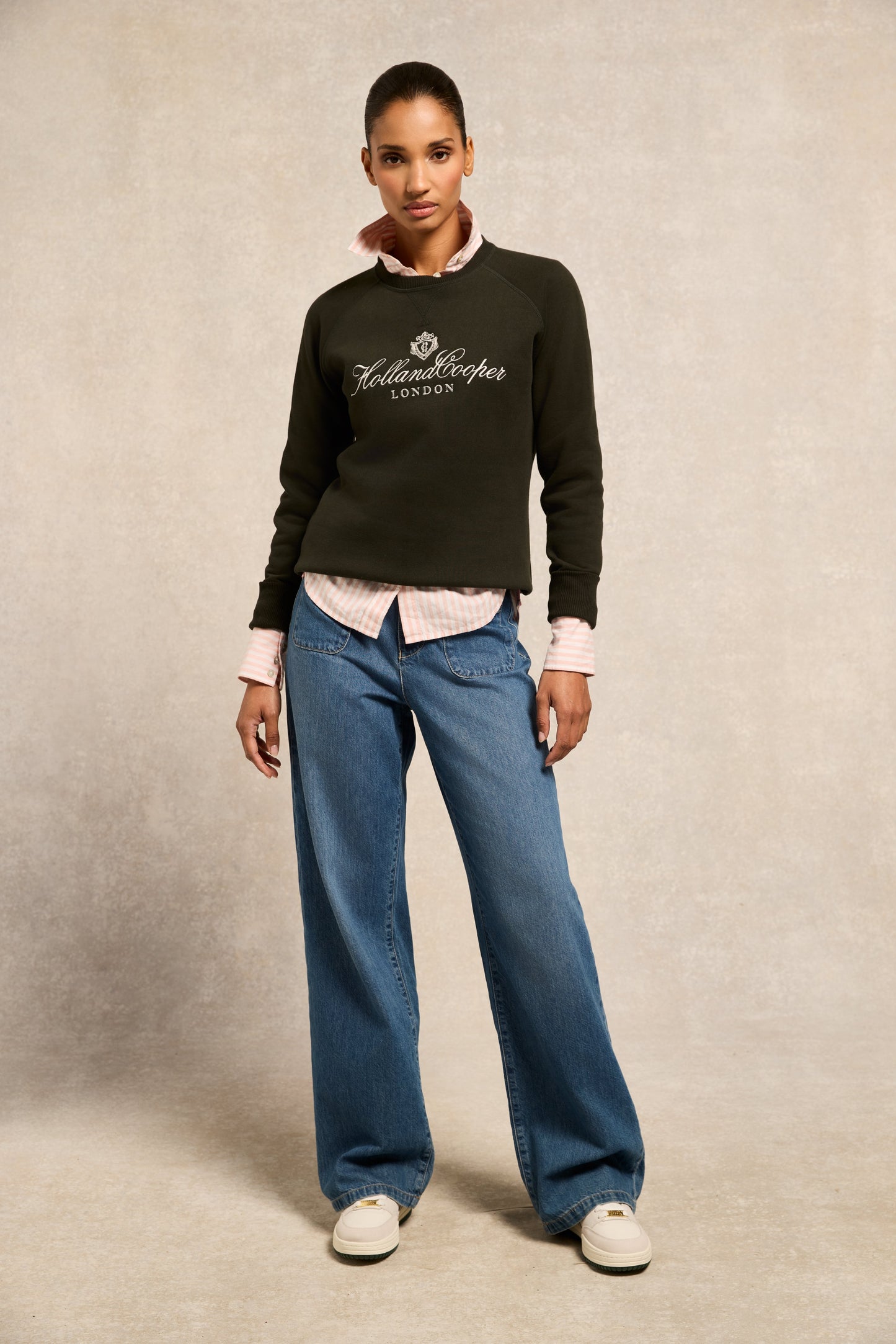 Retro Trainer (White Racing Green)