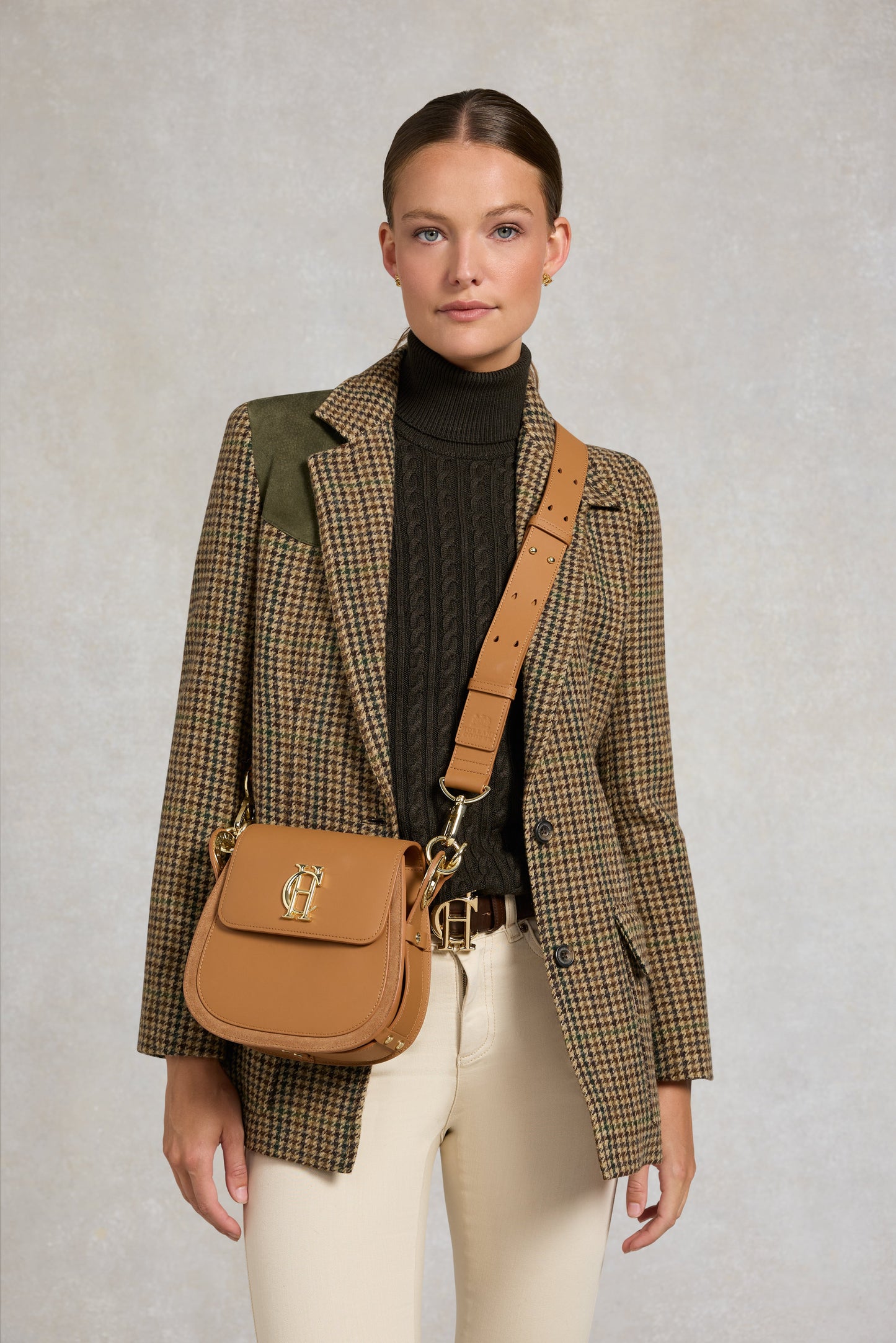 Chelsea Saddle Bag (Tan)