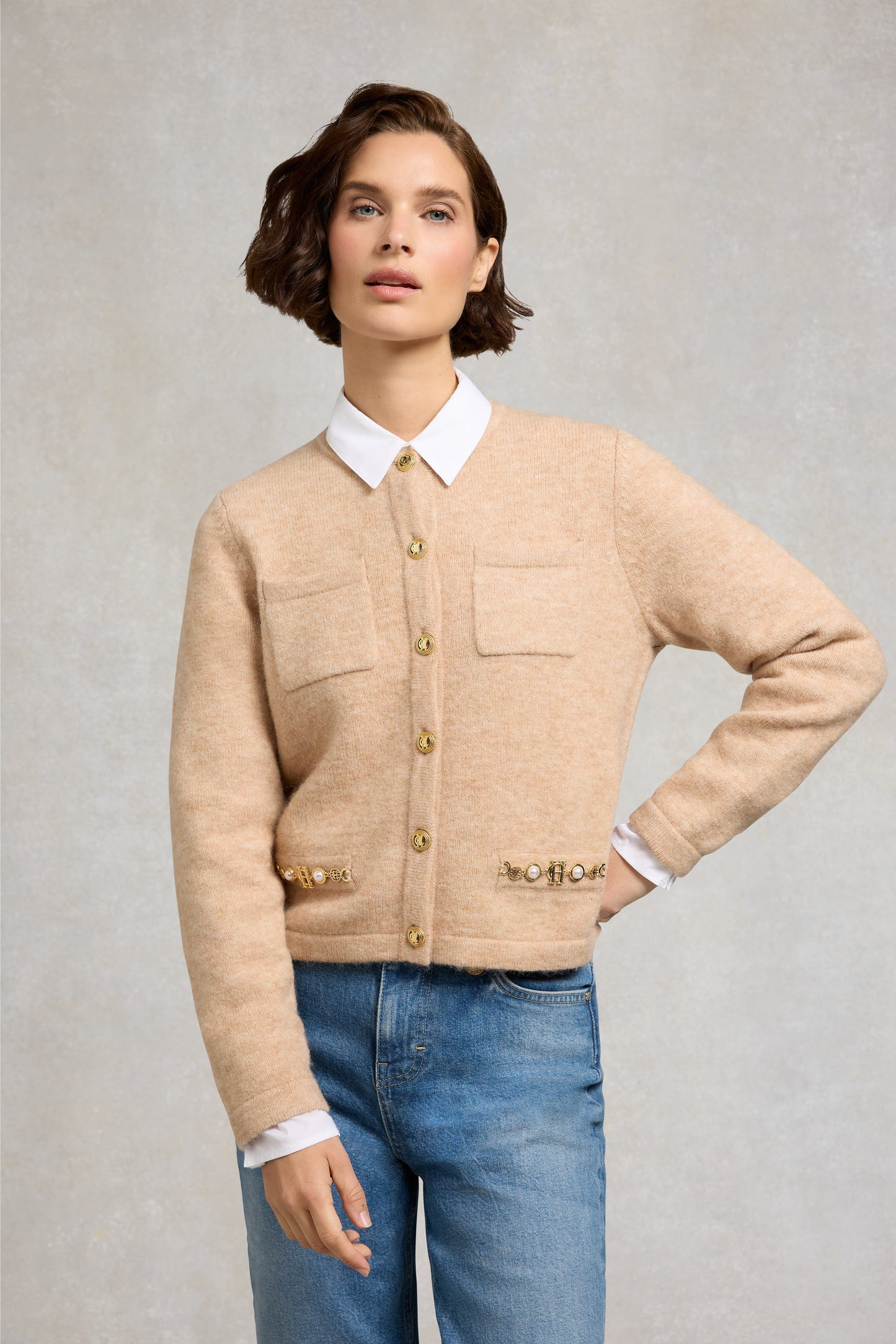 Lucinda Cardigan (Camel)
