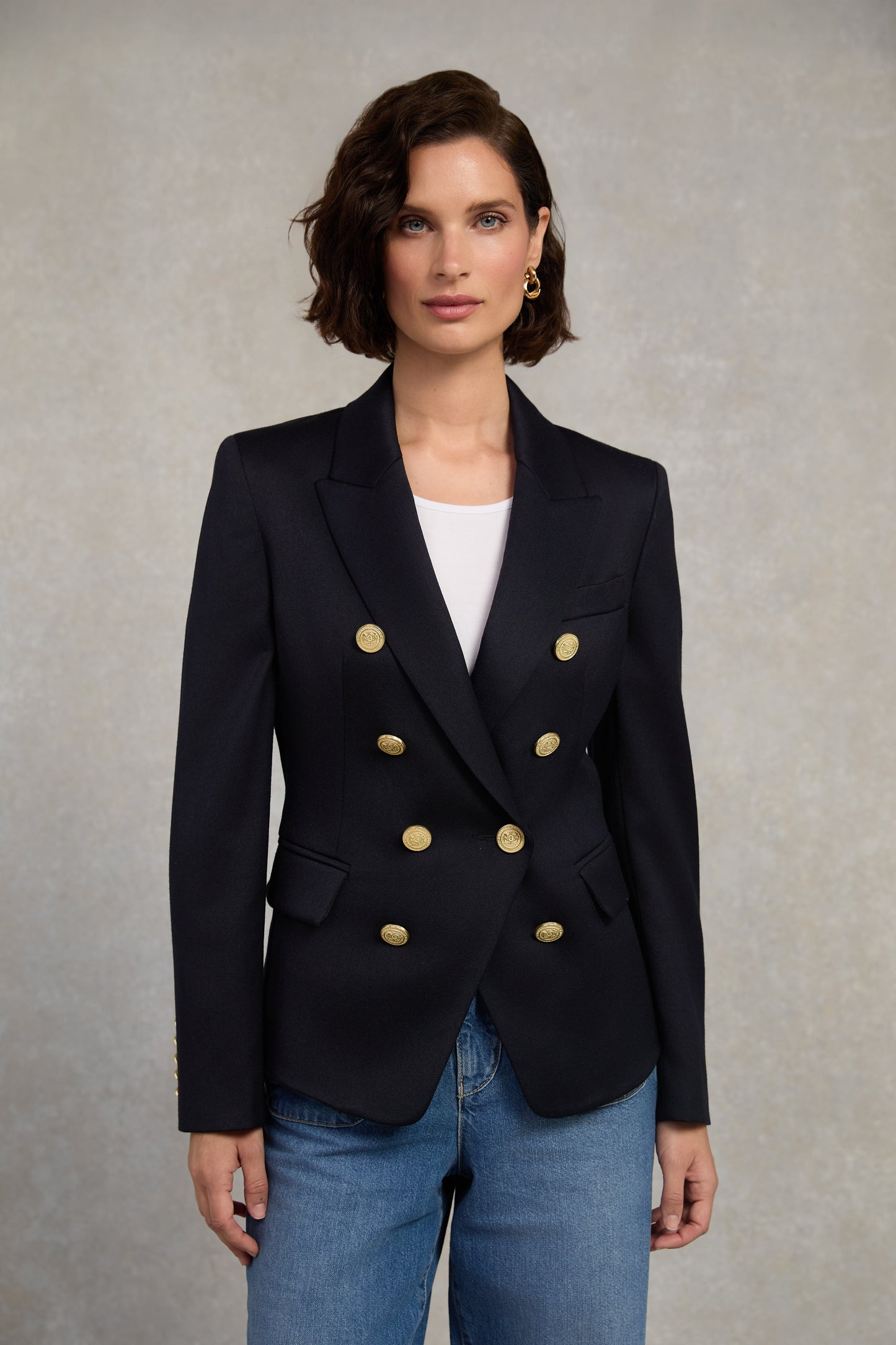 Knightsbridge Blazer (Navy Barathea)